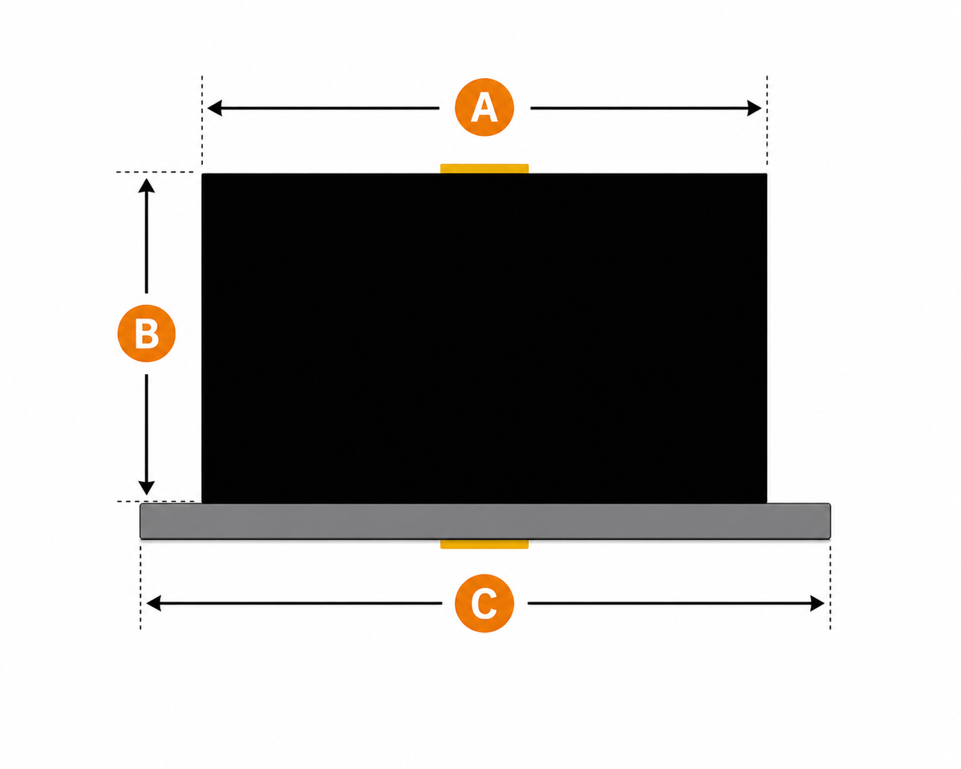 Flanged Roller Dimensions