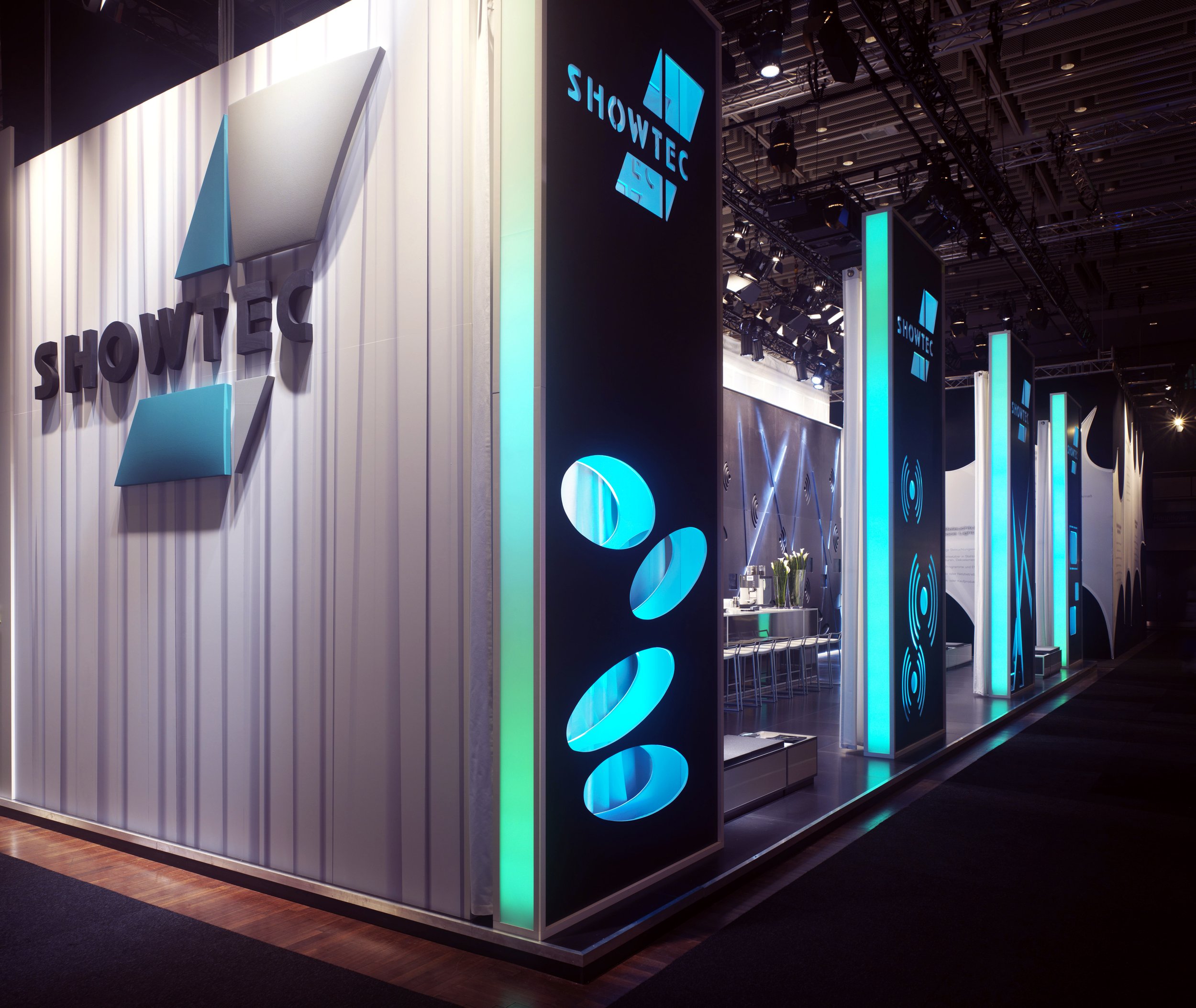 Showtec Messestand