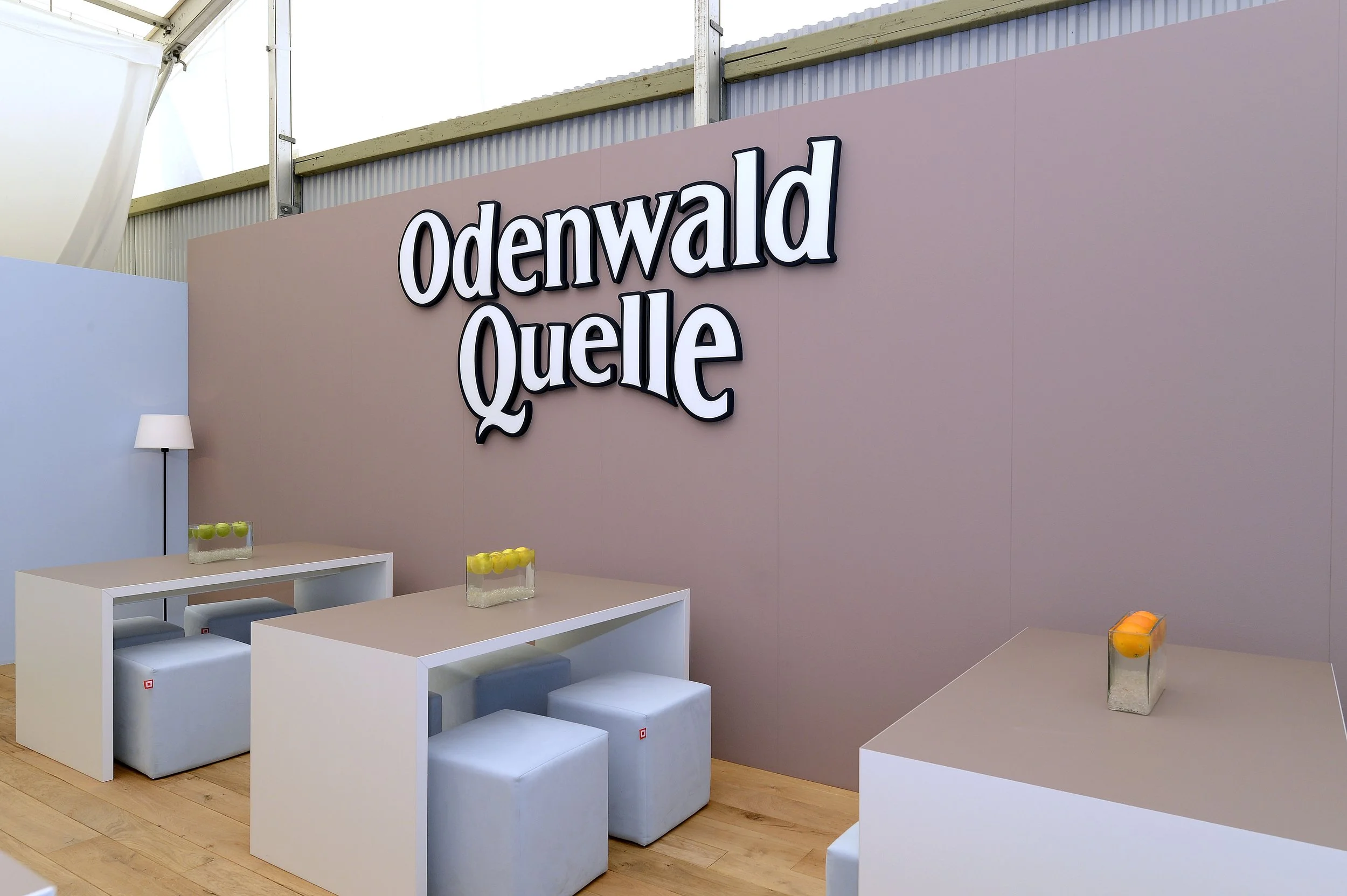 Odenwaldquelle Messestand