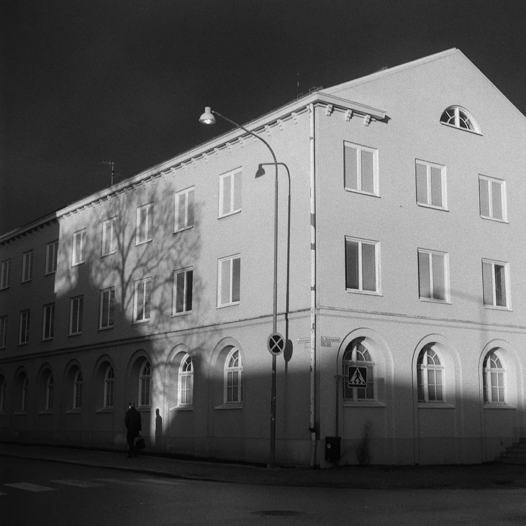 Behmbrogatan with Yashica-C. Fomapan 400