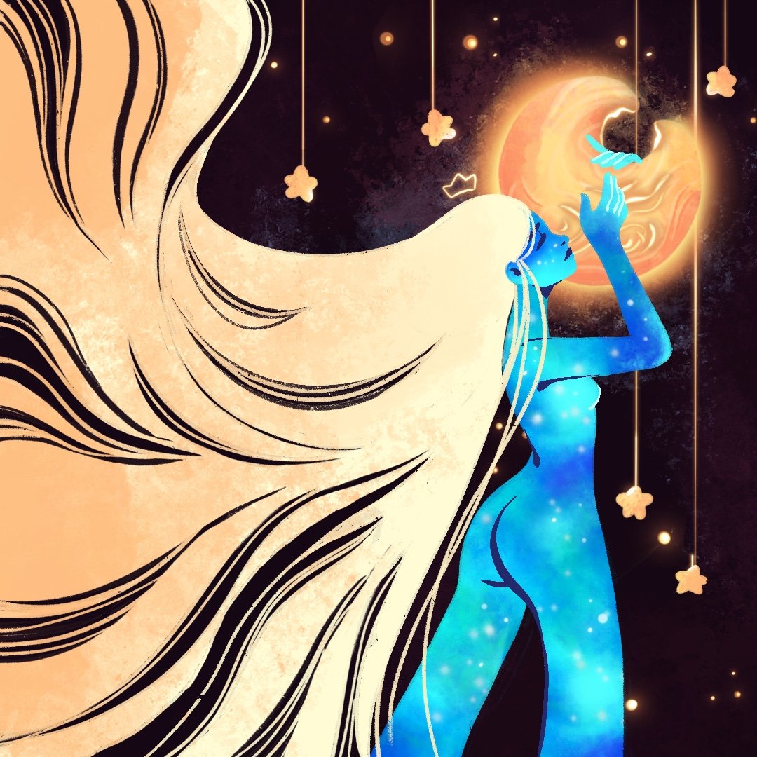 Illustration & narration Voleuse de lunes