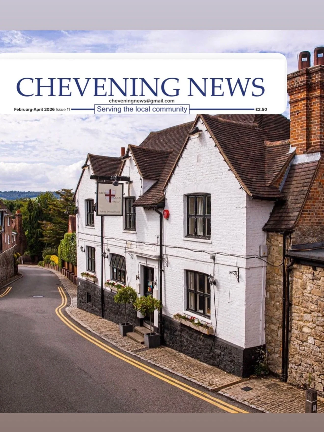 &ldquo;A toast to great food, great company, and a stunning 16th century village pub&rdquo;

We&rsquo;re incredibly proud to be featured in the latest issue of Chevening News.

At the George &amp; Dragon, it all starts in the kitchen; proper food, ma