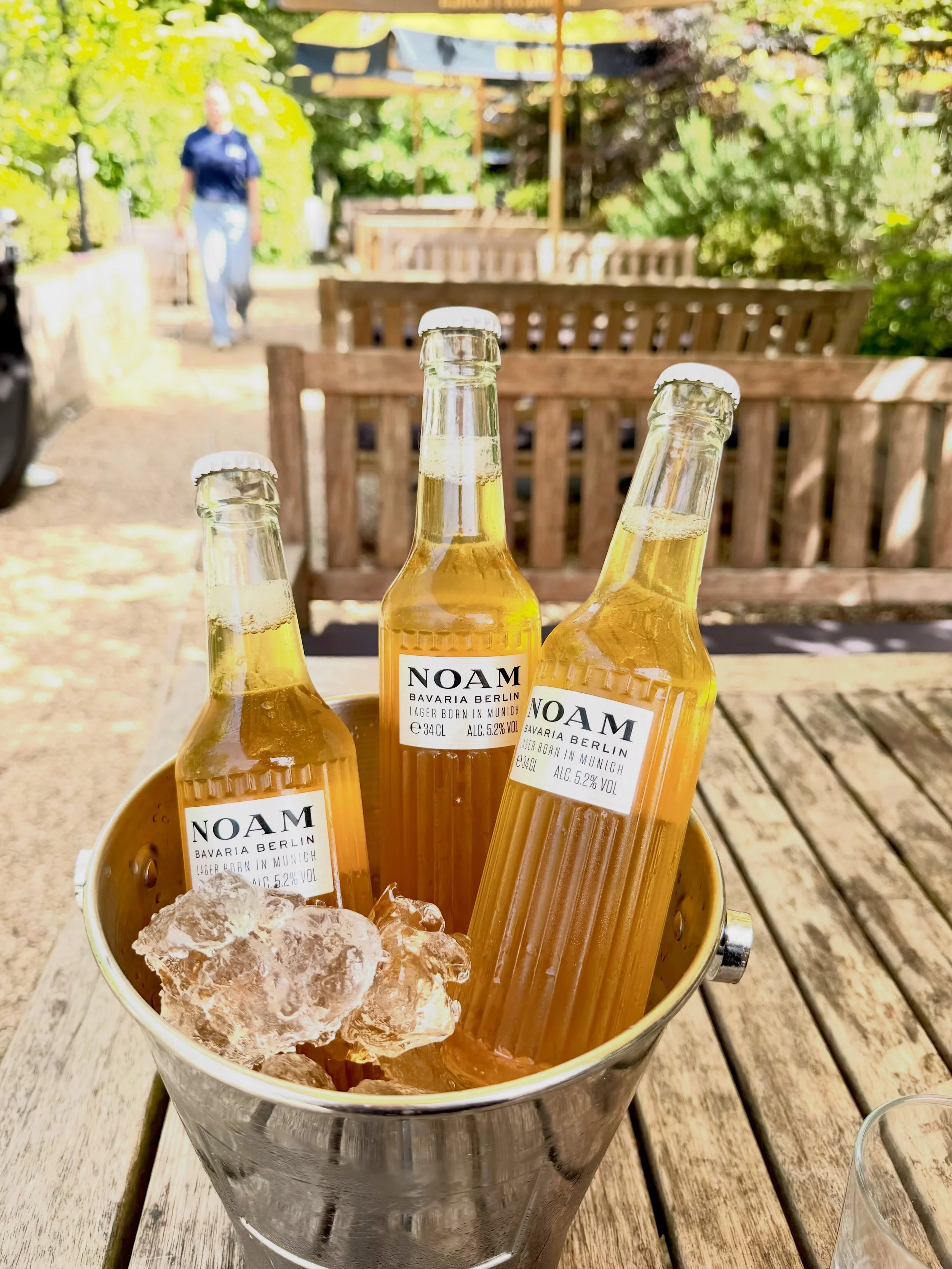 New at The George &amp; Dragon this weekend&hellip; 

Introducing NOAM Bavarian Beer - a modern unfiltered Bavarian lager brewed using traditional techniques and the finest natural ingredients. Vegan, unpasteurised and completely free from preservati