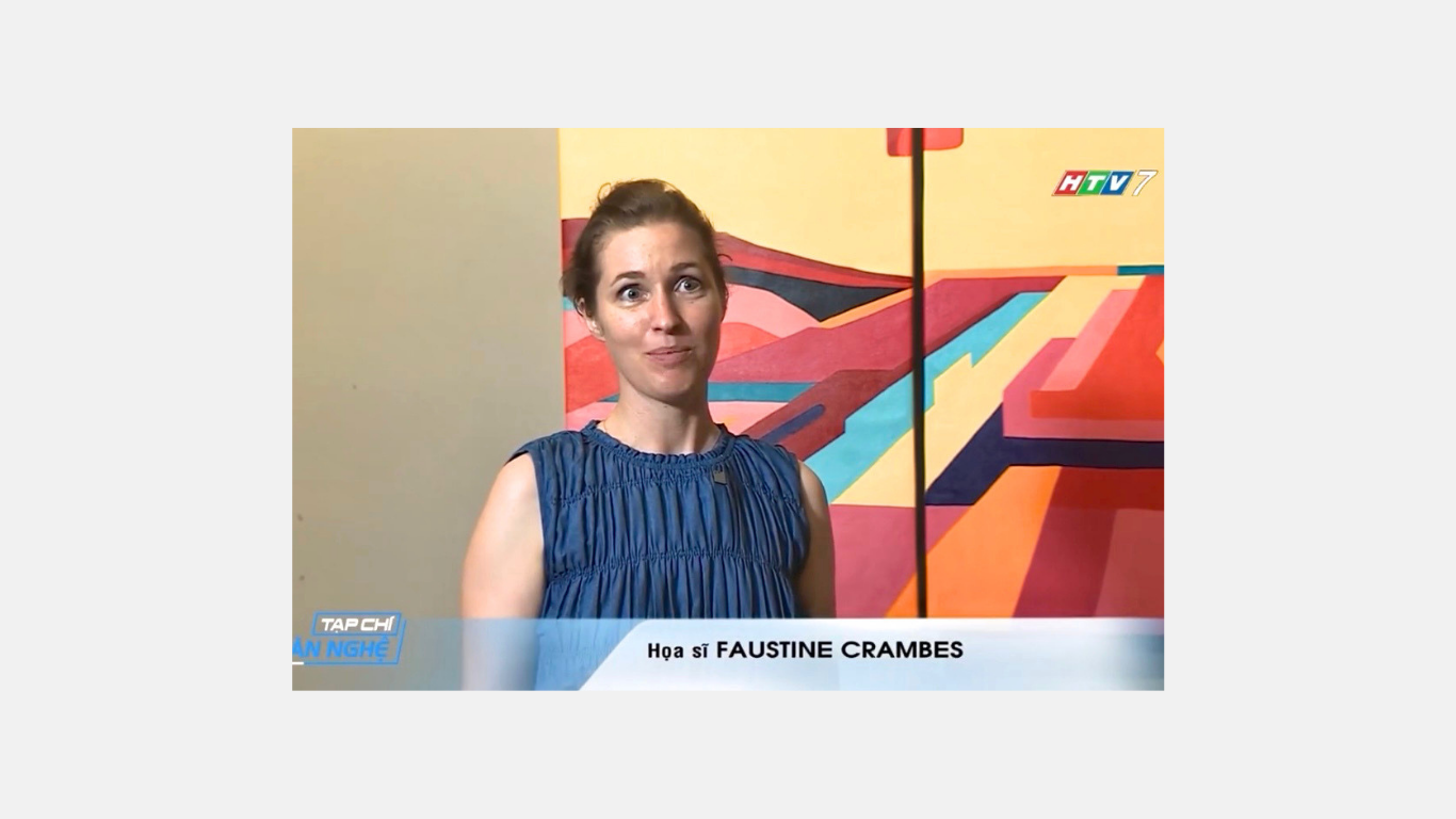 Retour en images sur ma participation à l’exposition au musée des beaux arts d’Hô Chi Minh avec la vidéo de HTV7