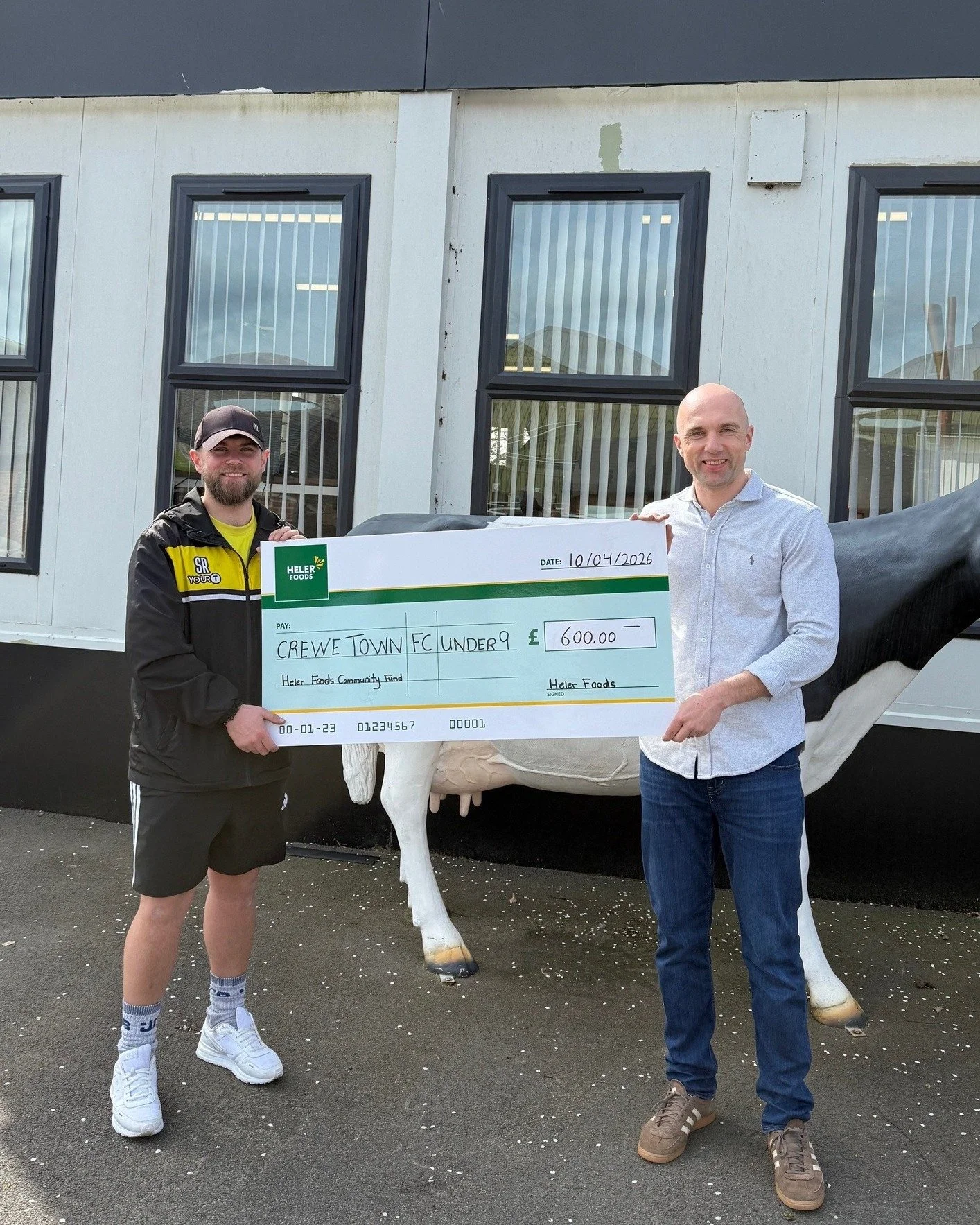 We&rsquo;re proud to support @crewe_townfc Leopards U9s with &pound;600 from our Community Fund, helping provide winter kits, raincoats and kit bags for the team ⚽

This support helps ensure every player can stay warm, dry and ready to train &ndash; 