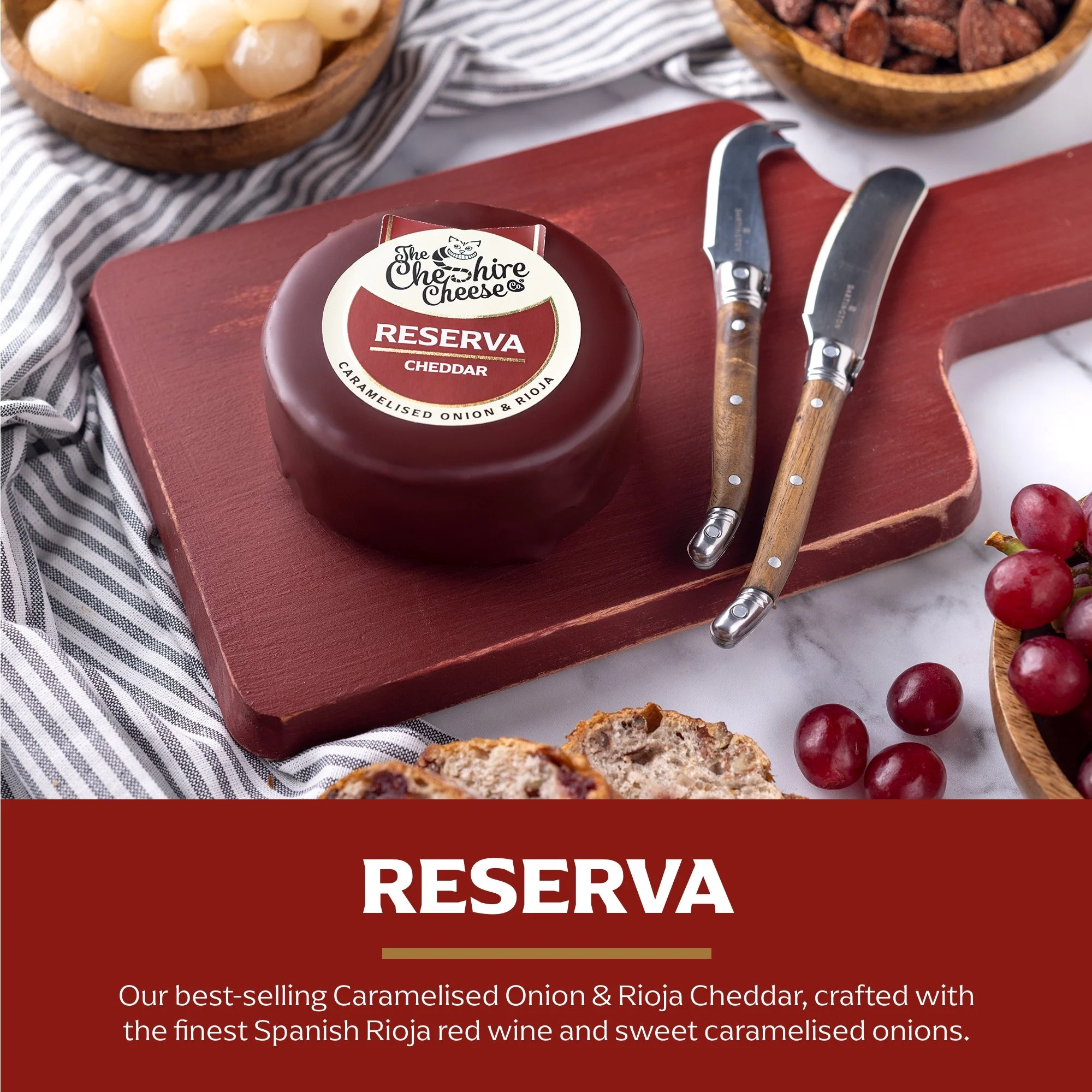 Reserva - Caramelised Onion & Rioja Cheddar Cheese