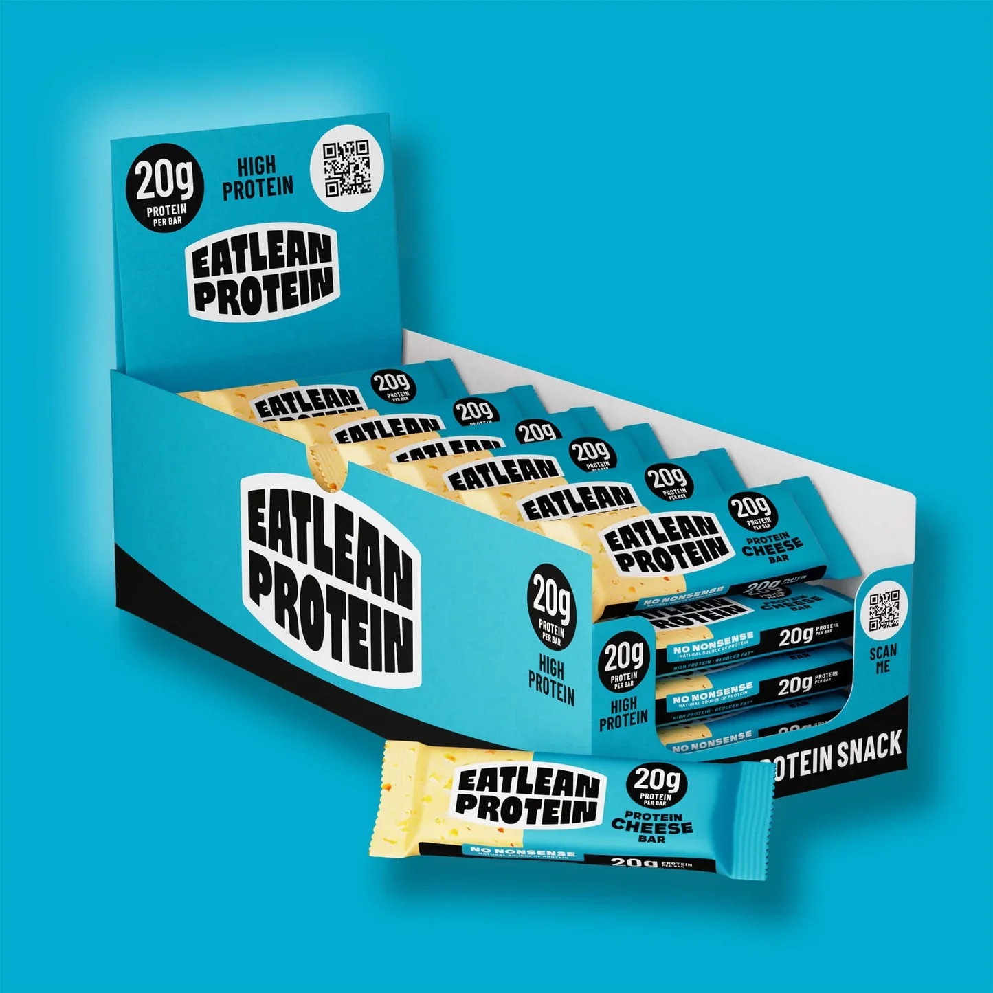 Eatlean Protein Cheese Bar 60g - 24 Pack
