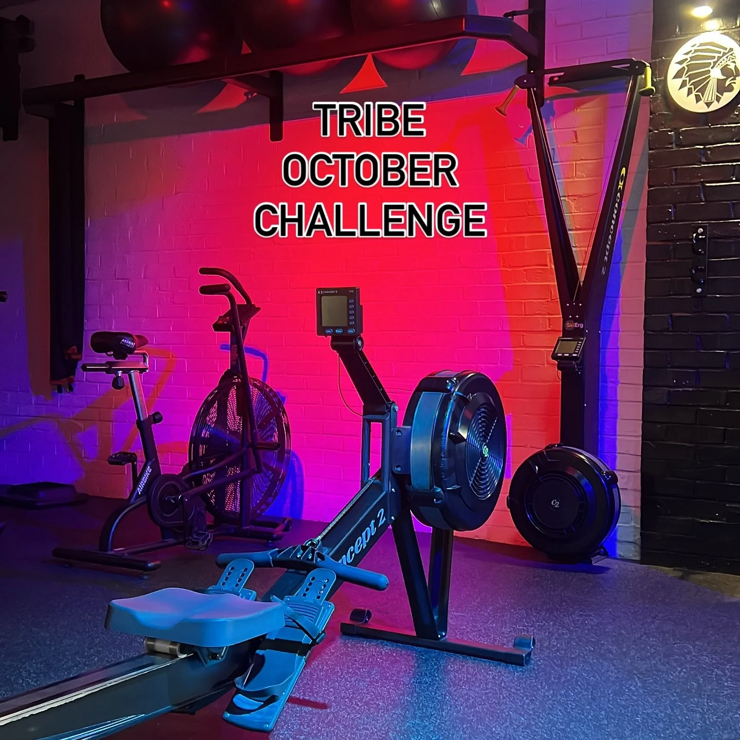 🏊 OCTOBER TRIBE CHALLENGE 🚴&zwj;♂️🏋️&zwj;♀️

This month we&rsquo;re taking on a Mini Triathlon 💥
The challenge:
🔥 Row 250m + SkiErg 250m + Assault Bike 0.2km
Your time is the score &mdash; fastest total wins!

💪 Resistance Levels:
	&bull;	Men: 