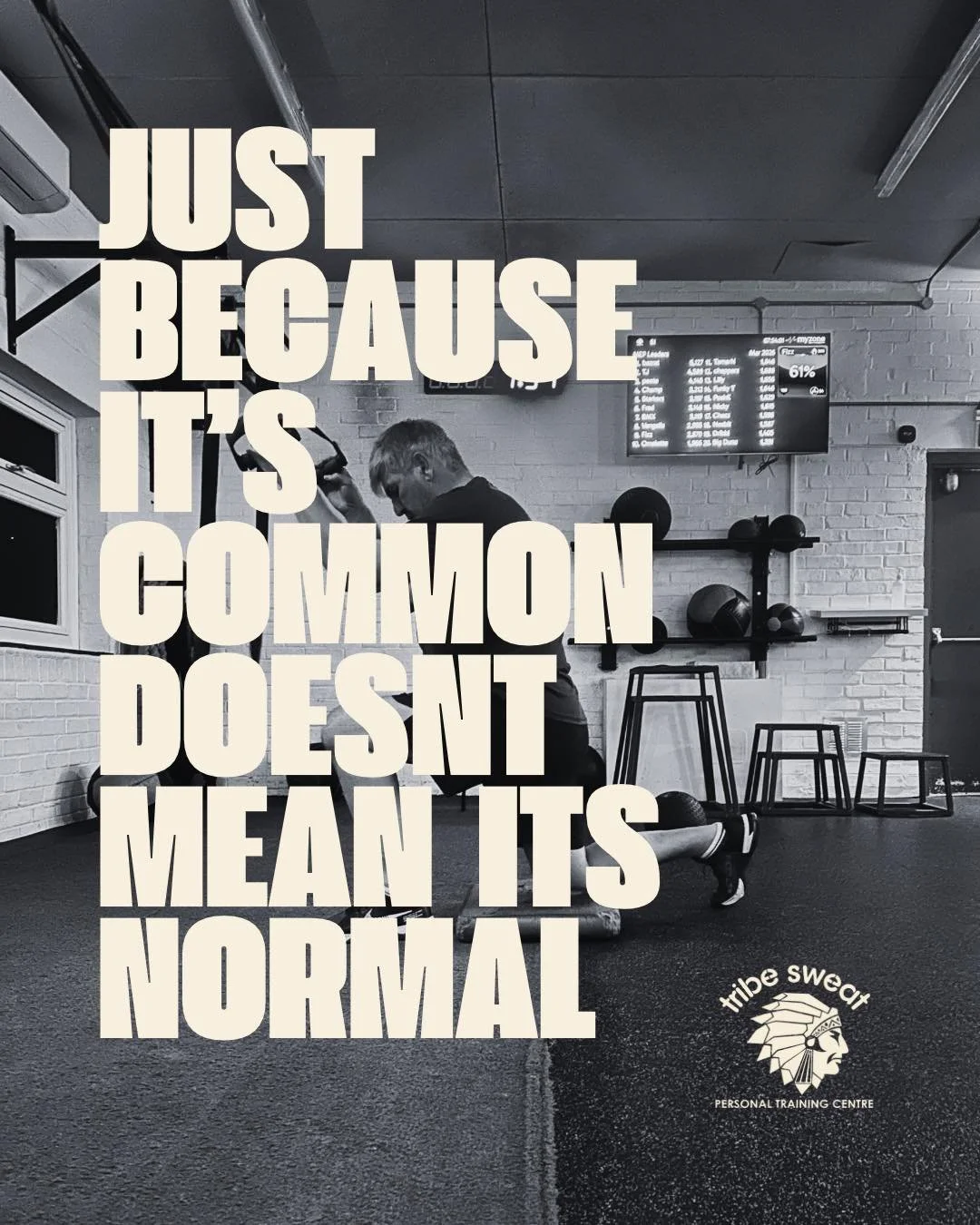 Most people don&rsquo;t realise what&rsquo;s happening is slow.

You don&rsquo;t wake up weak, unfit, or out of shape.
It happens quietly.
One skipped session.
One less walk.
One &ldquo;I&rsquo;ll start next week.&rdquo;

Until suddenly, things that 