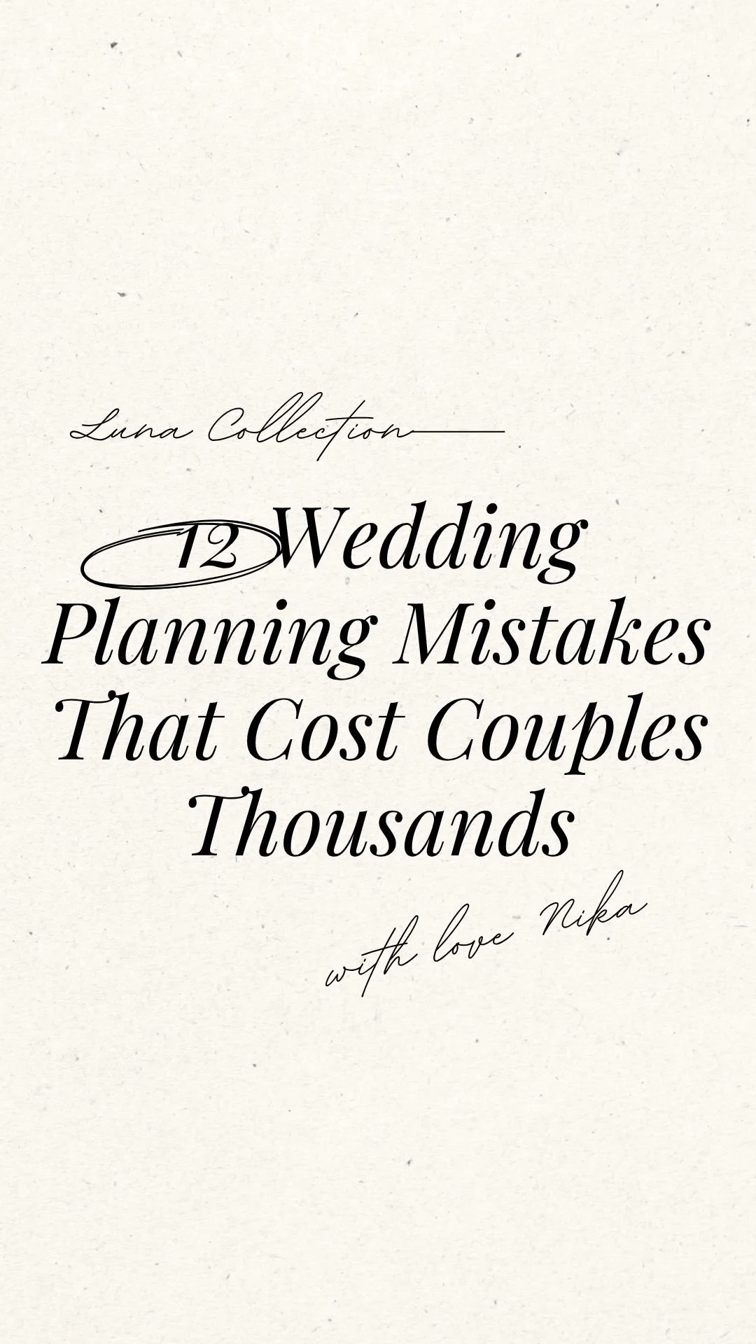 12 Wedding Planning Mistakes That Cost Couples Thousands