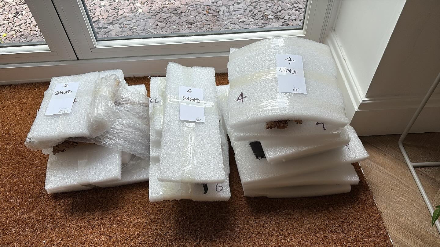 And off they go to Arles! All will be revealed soon. Huge thanks to @umber_works without whom it would not have been possible x