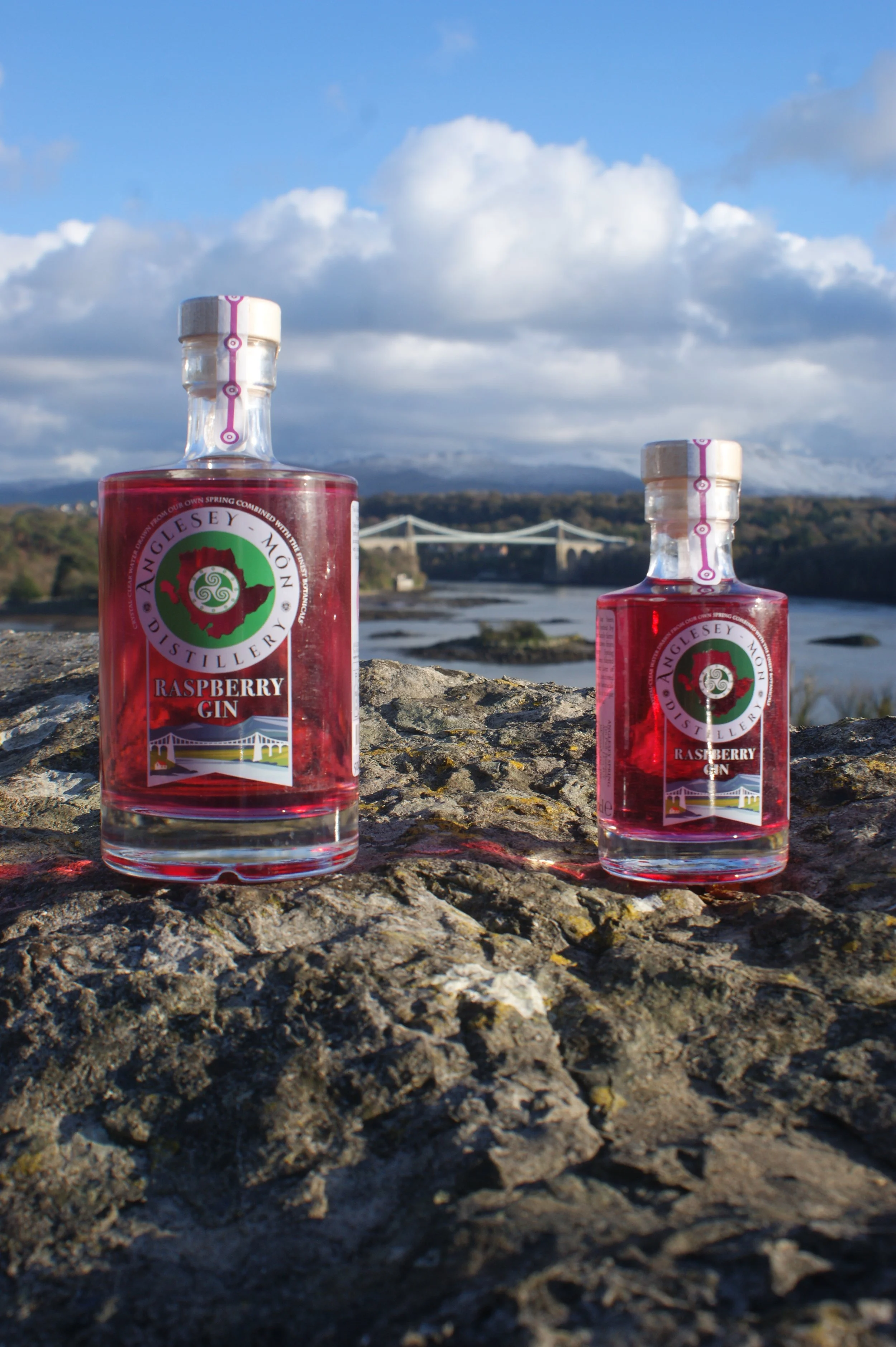 Anglesey Môn Raspberry Gin