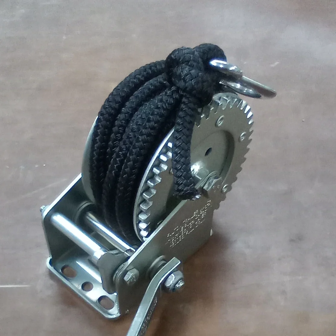 Trailer Winch With Rope