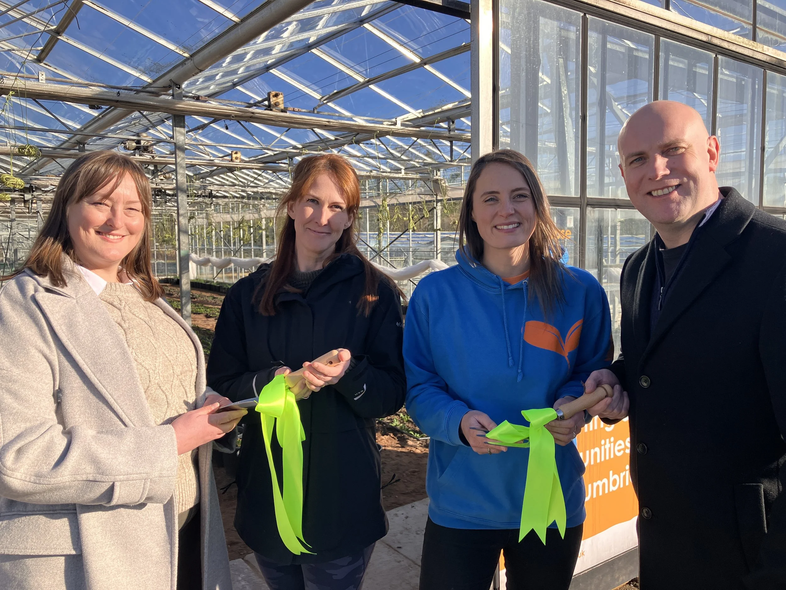 Delkia sponsors Growing Well and assists with storm damage repair