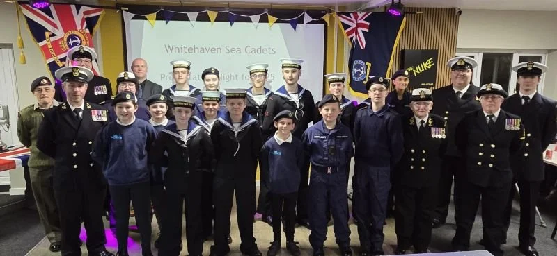 Delkia sponsors Whitehaven Sea Cadets Awards