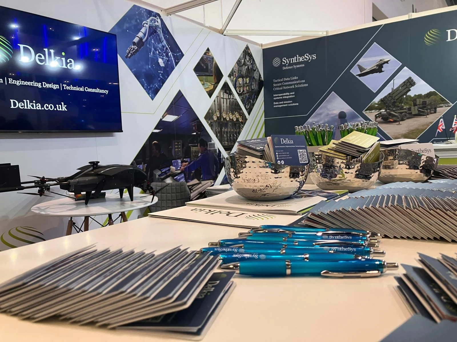 Delkia showcases defence innovation at DSEI 