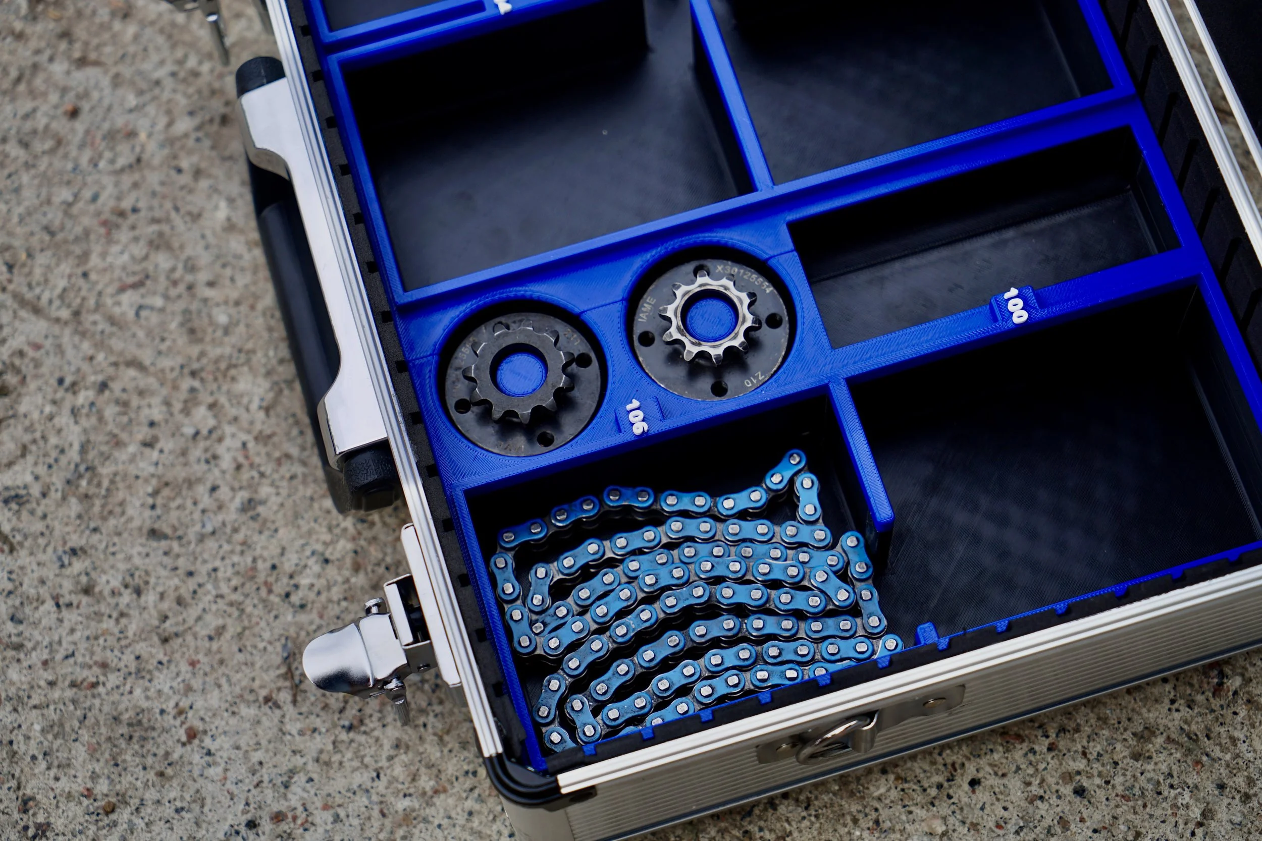 Caja FUSION PR de Cadenas y Piñones X30