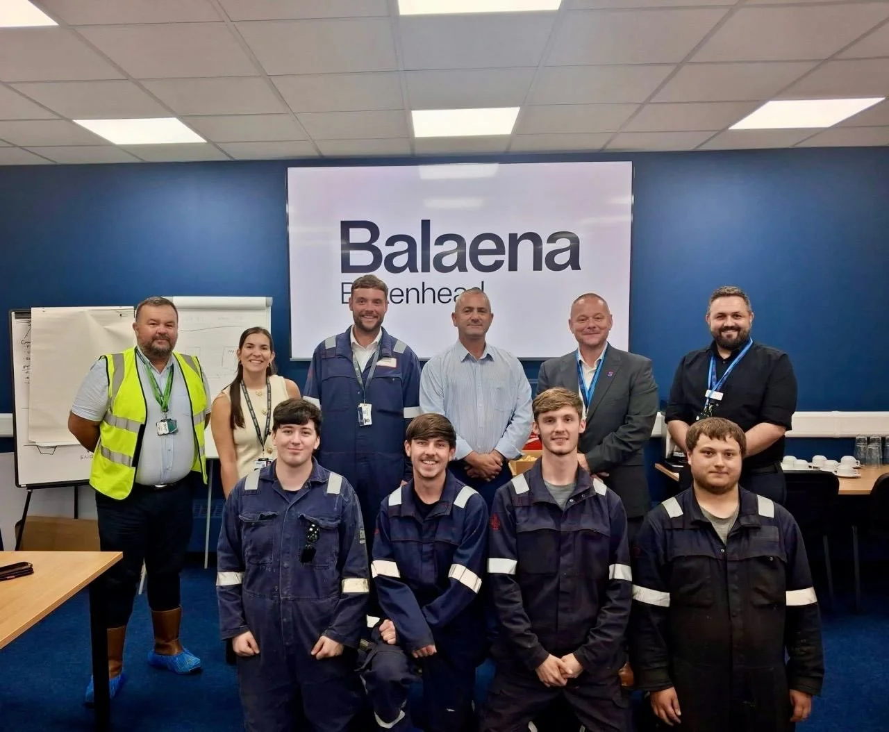 A huge well done to Bailey, Kurtis, Nathan and Olly, who have completed their paid placements at Balaena Birkenhead through our partnership with @sparkyouthuk 

They&rsquo;ve gained hands-on experience, built confidence and discovered what a career i