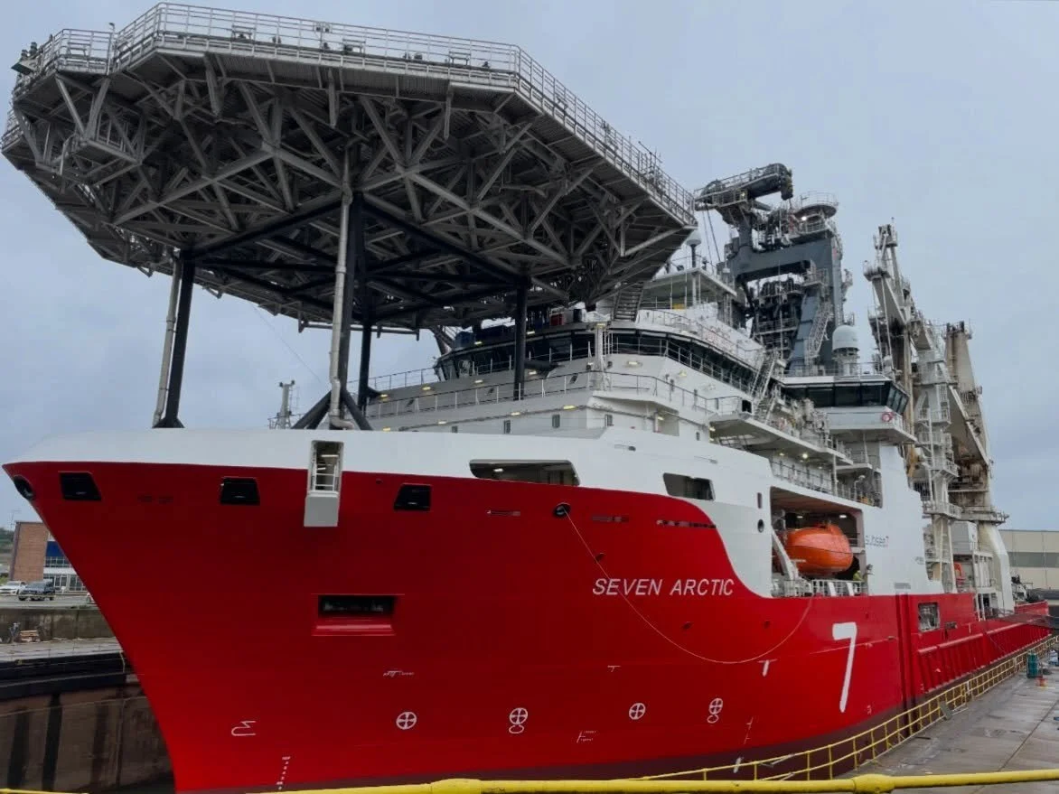 Seven Arctic departing Tyne following another successful drydocking for @subsea7official

The project included a broad programme of maintenance and hull preparation, with our large-scale thruster pit utilised for inspections.

From ship repair and ma