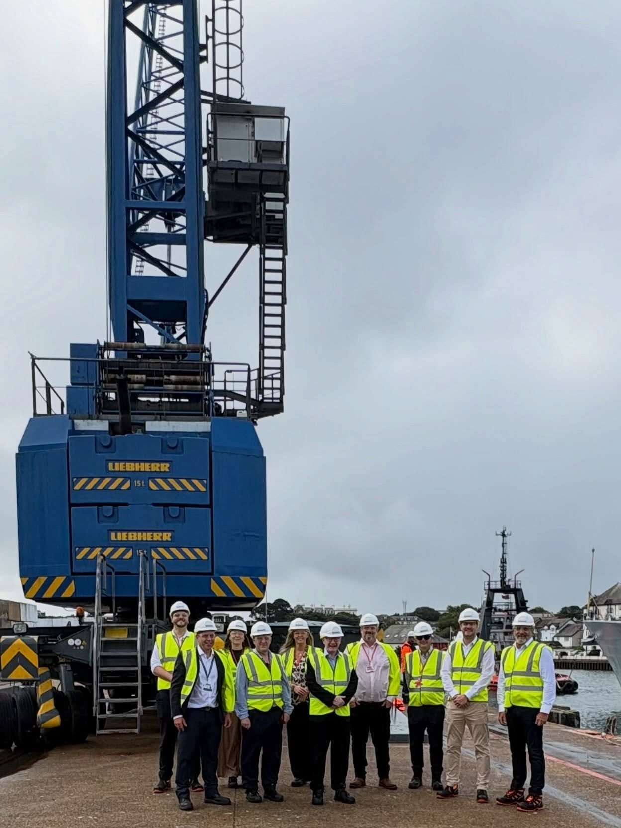 On Friday, we hosted Irish Minister of State Frank Feighan at Falmouth.

We showed the Minister around and talked about our ambitions, the opportunity presented by Floating Offshore Wind in the Celtic Sea and our plans for future investment in the po