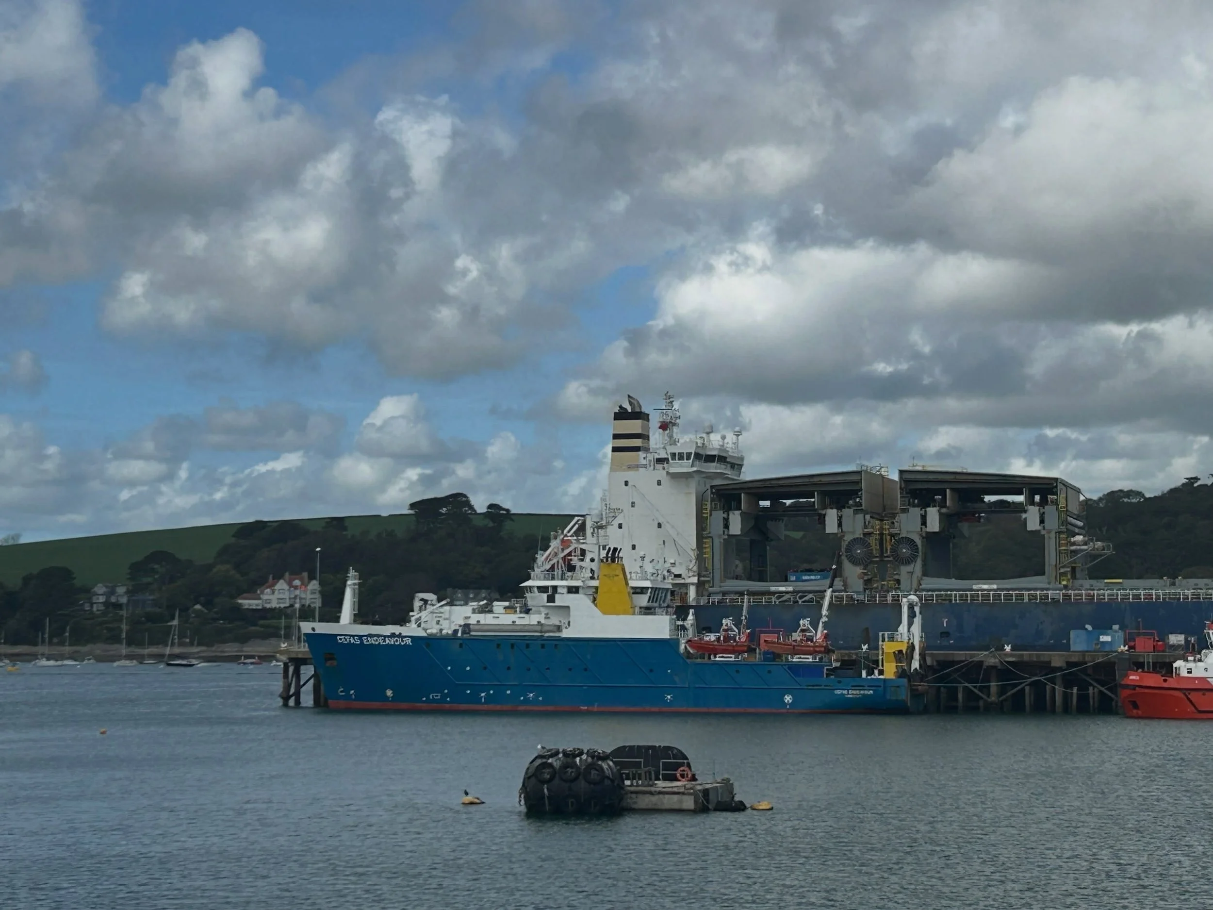 RV Cefas Endeavour has called in at two of our yards, first Tyne and most recently Falmouth, where our team supported a crew change and the refresh of her technical and scientific equipment.

Since 2003, she has played an important role in UK marine 