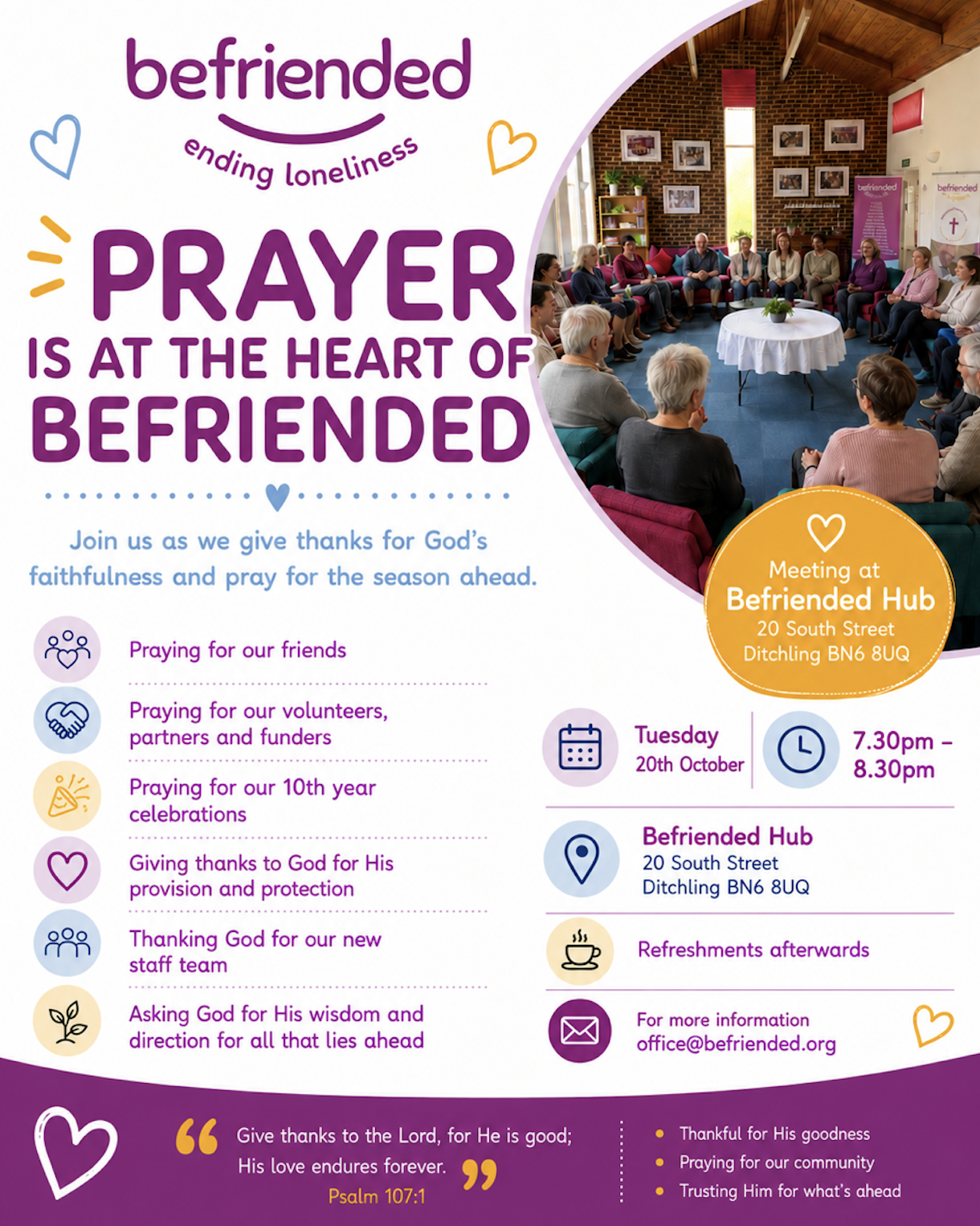 Befriended Prayer Meeting