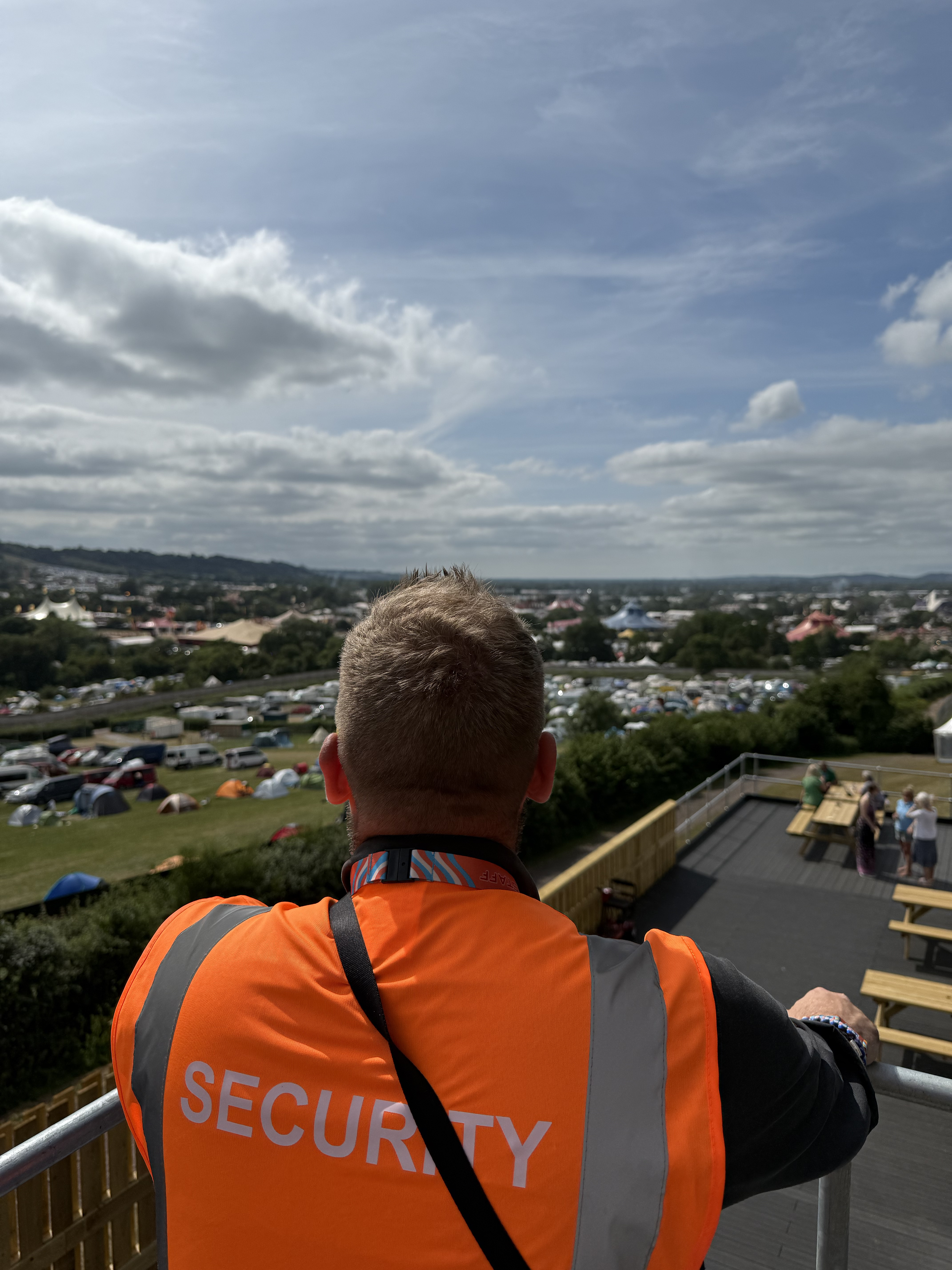 security at festival