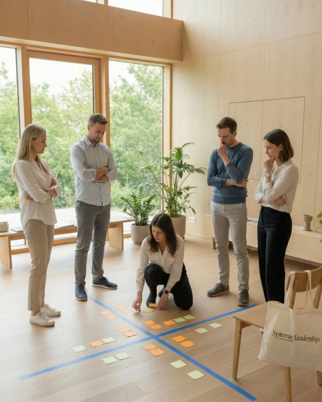 Facilitación sistémica en tres fases: diagnóstico de dinámicas, facilitación del proceso grupal y seguimiento de cambios organizacionales