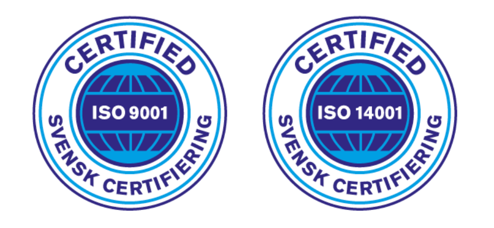 ISO 9001 och ISO 14001