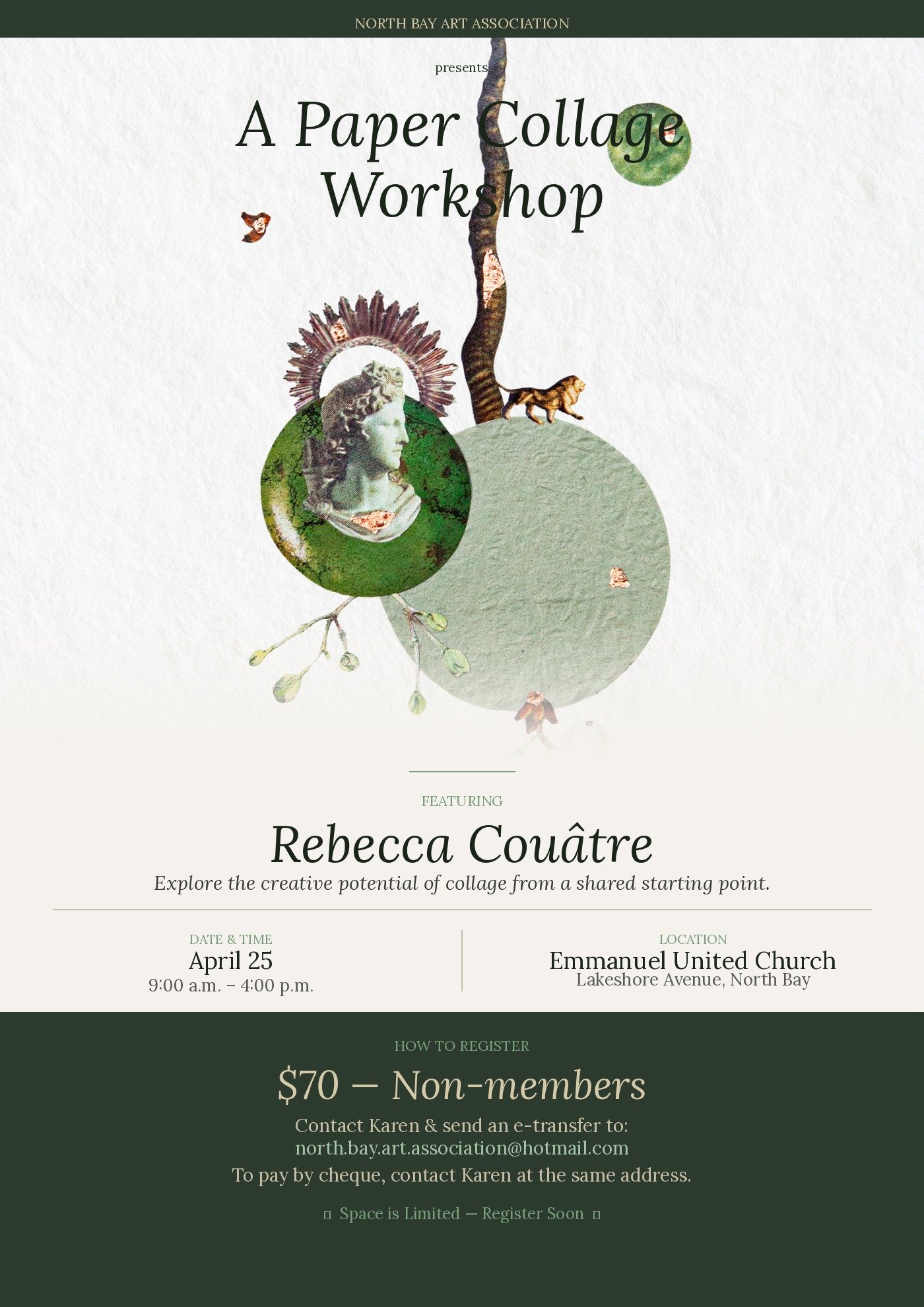 Collage Workshop with Rebecca Clouâtre