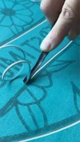 Laura Pederson Illustrated Linoblock Day 2