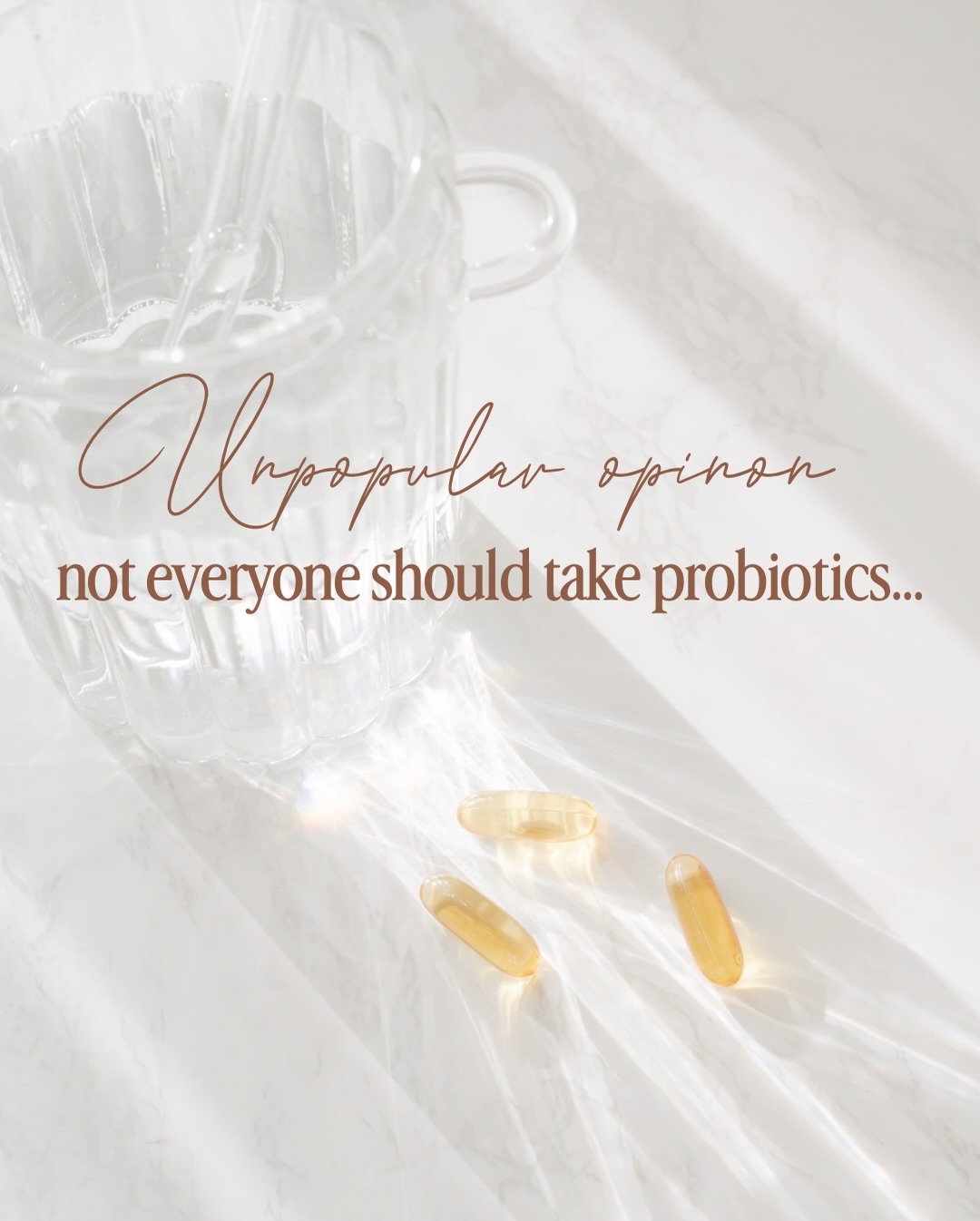 Everyone says: &ldquo;Just take a probiotic.&rdquo;

But what if adding bacteria could actually make your gut issues worse?

If bacterial overgrowth or other imbalances are present, taking a probiotic too soon can sometimes feed the existing overgrow