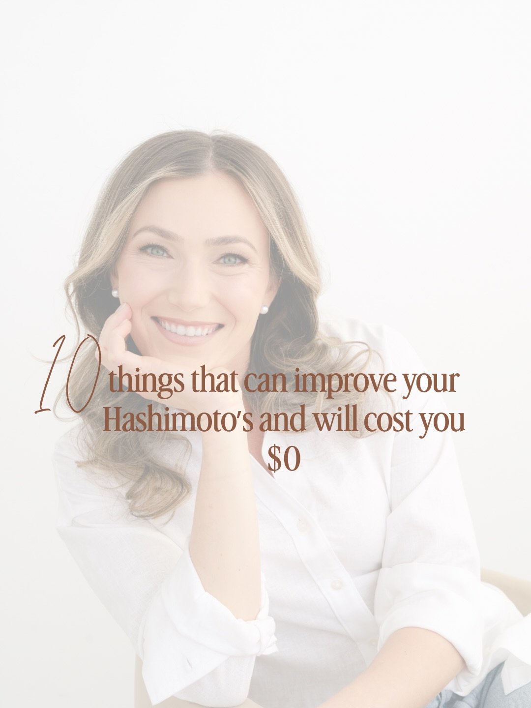 A couple days ago, I talked about investing in your health. 

But here&rsquo;s the other side of the conversation:

Some of the most powerful things you can do for your health don&rsquo;t cost a dime.

The foundational habits I highlighted in this ca