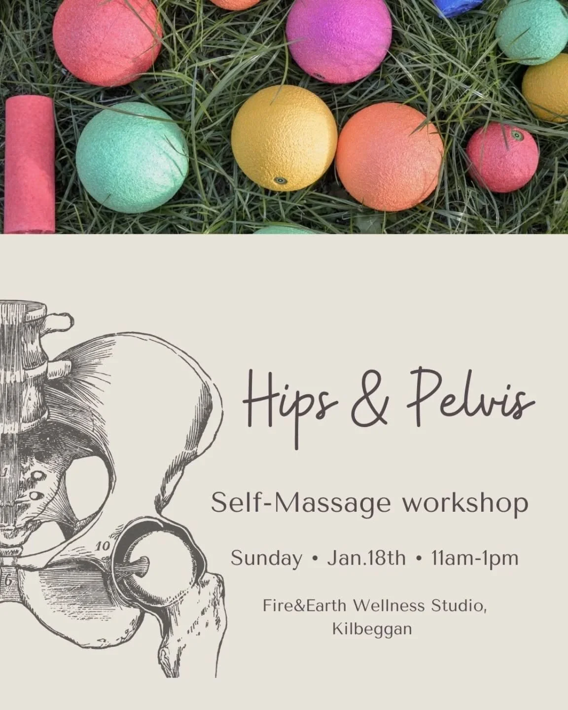 Hips &amp; Pelvis &mdash; Deep Fascia Release workshop 🌀

The hips are a place where we often store a lot of stress, emotions, long hours of sitting, and old injuries.
Tightness, heaviness, feeling &ldquo;stuck&rdquo;, clicking or restricted movemen
