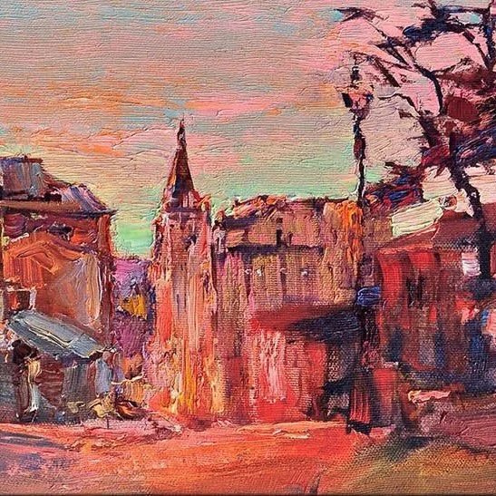 Coral Tinted Evening | Oleh Rzas