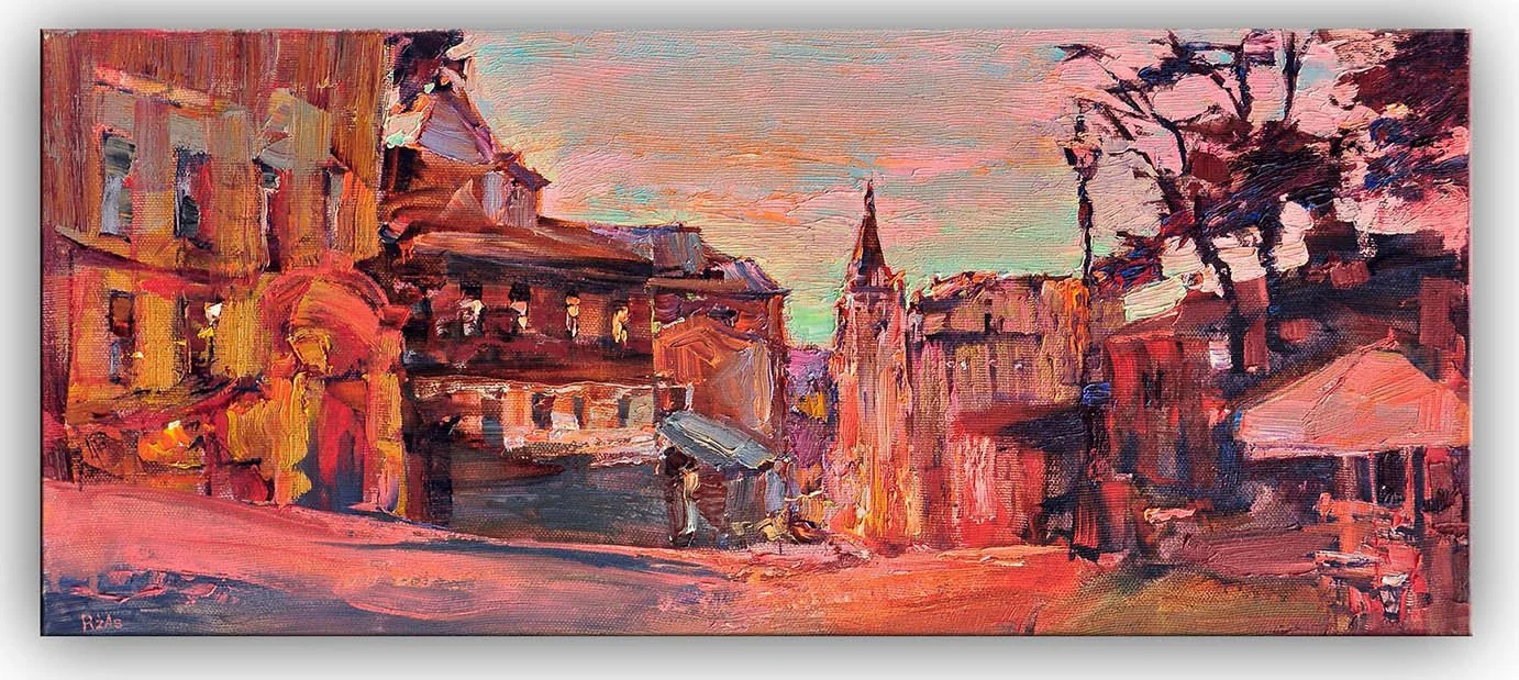 Coral Tinted Evening | Oleh Rzas