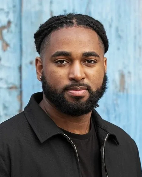 Portrait of Montréal-based music producer Hypnotic Beatz, creative collaborator of Maeesha B.