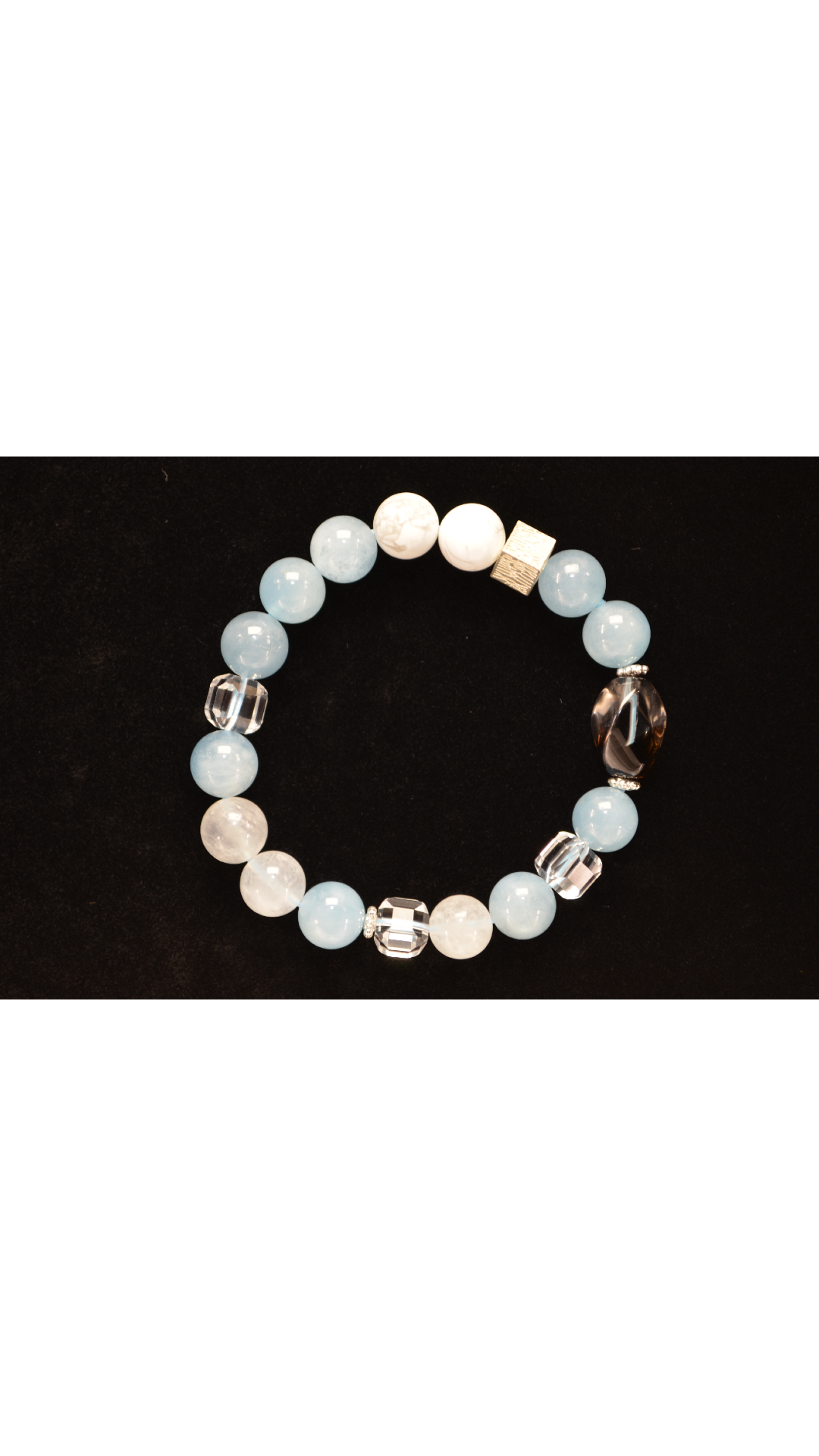 Elegant Aquamarine Serenity Bracelet