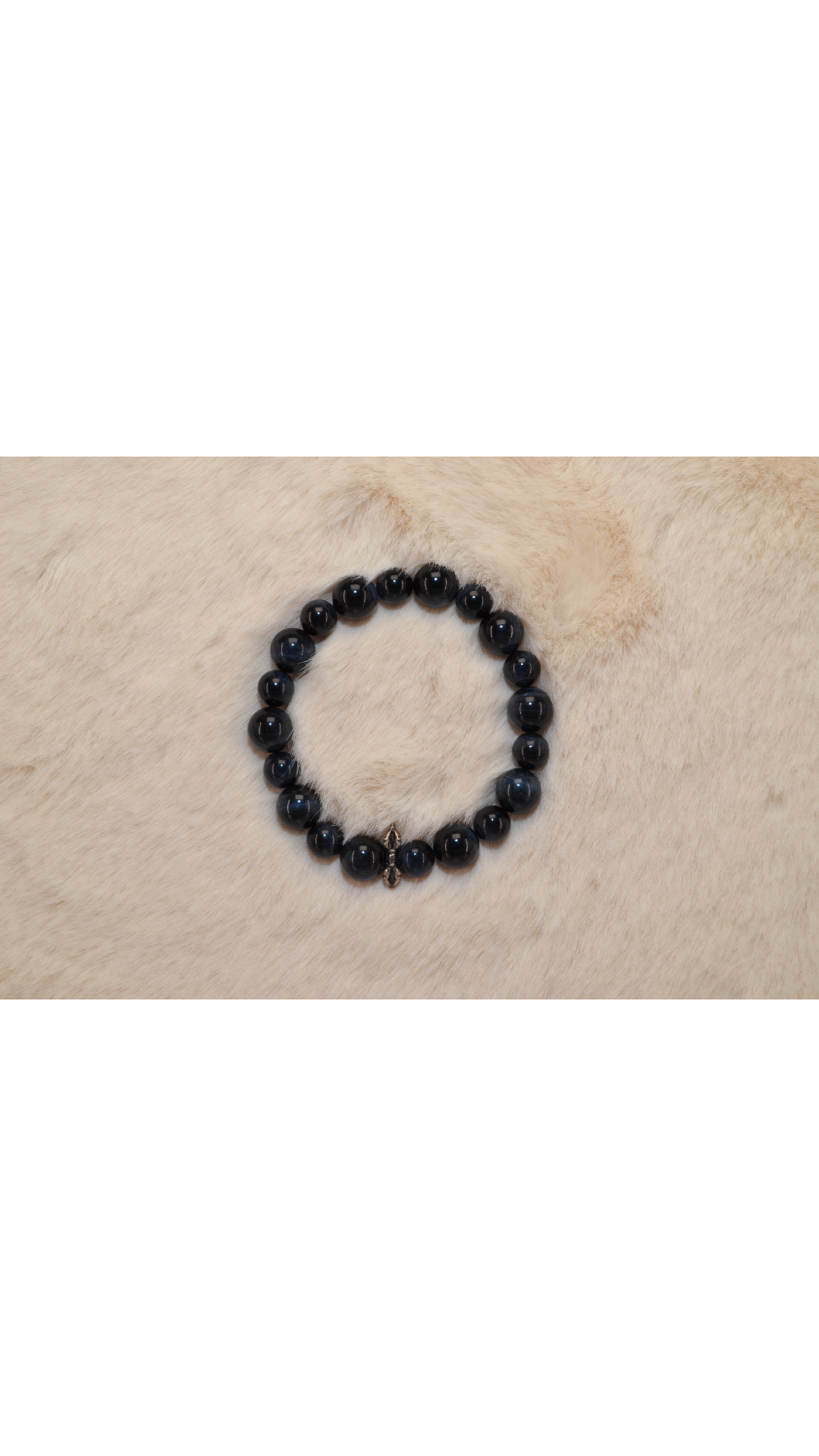 Blue Tiger's Eye Stone Bracelet