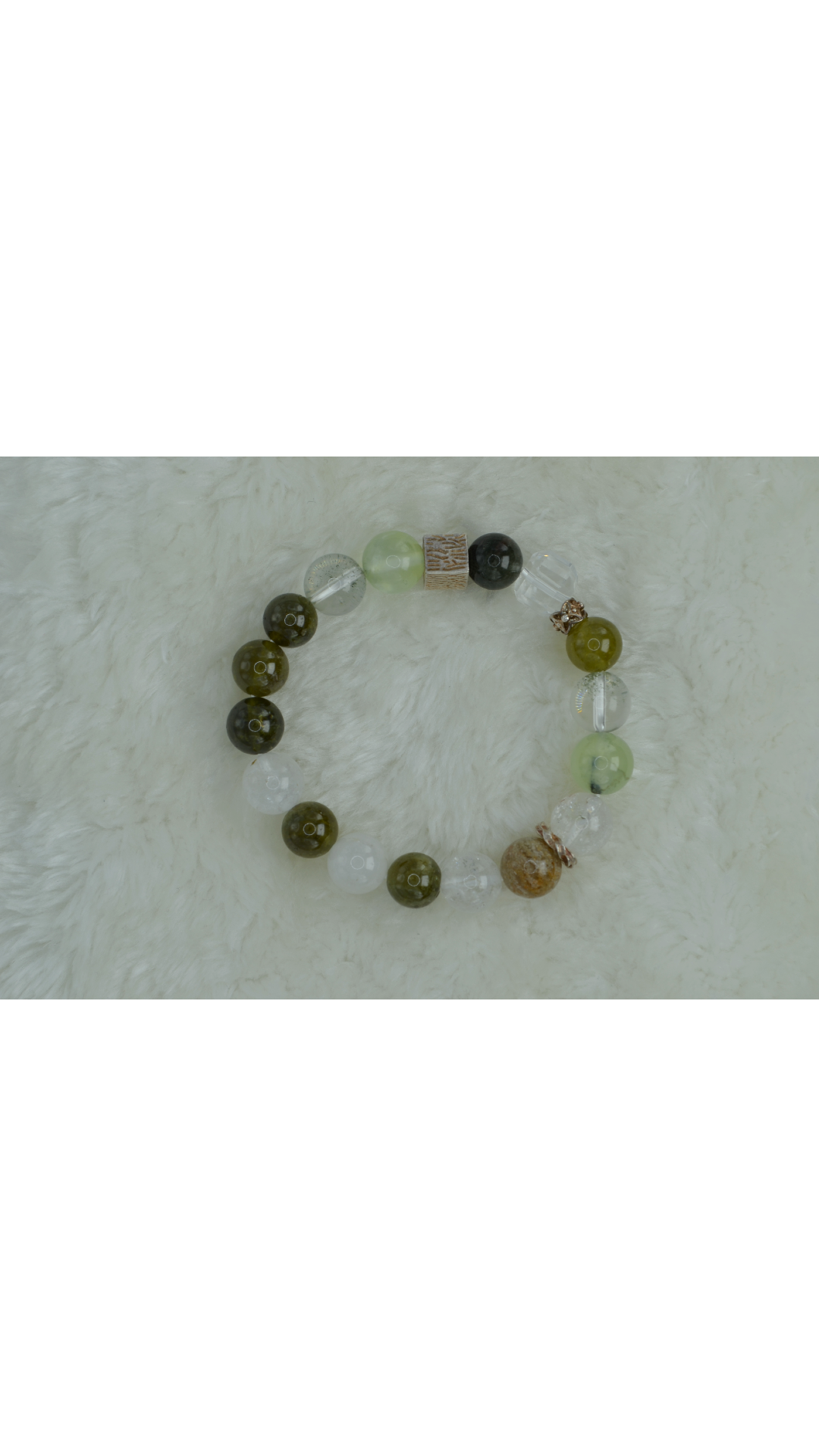 Revitalizing Green Garnet Energy Bracelet