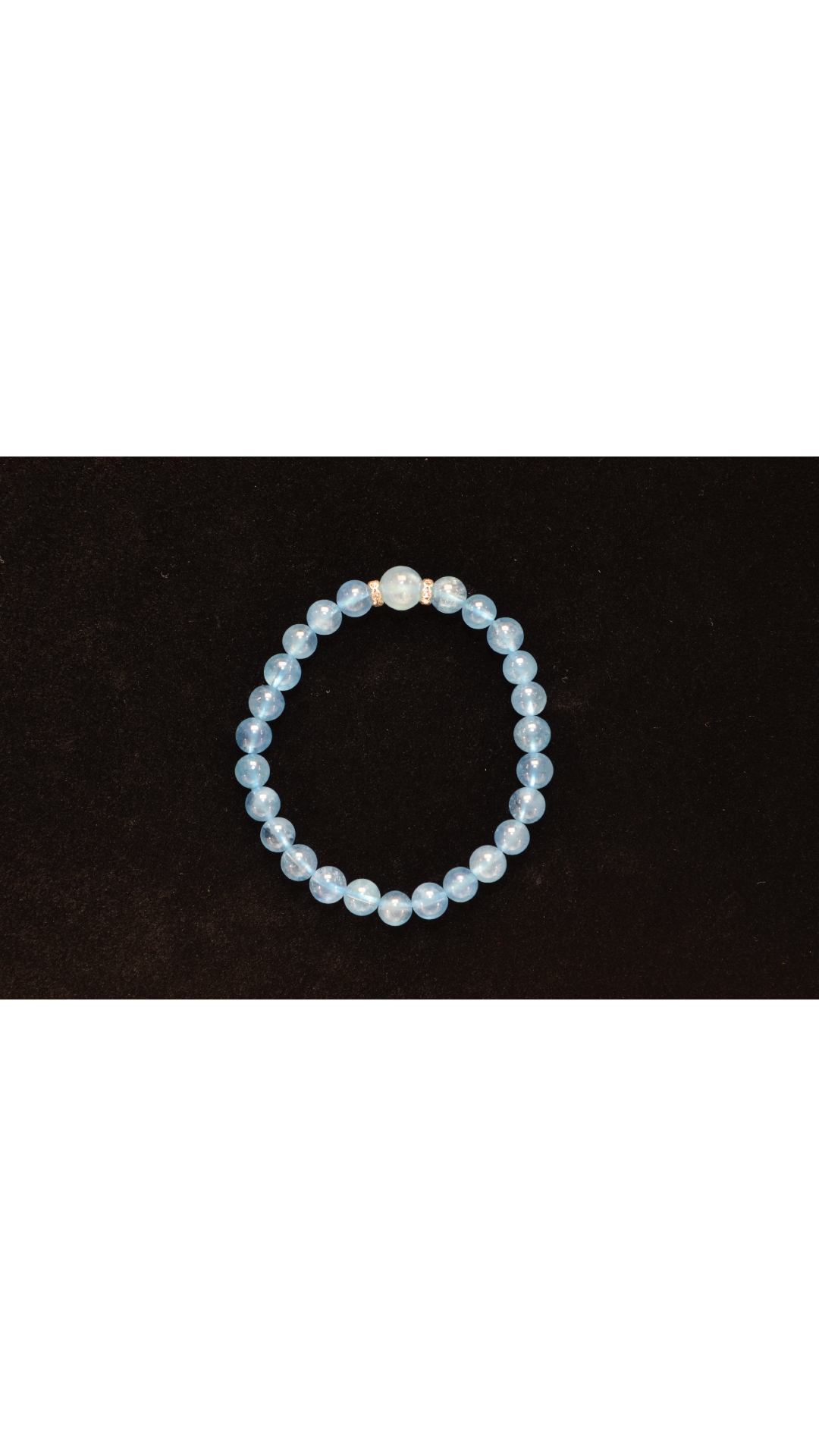 Oceanic Charm Aquamarine Bracelet for Kids