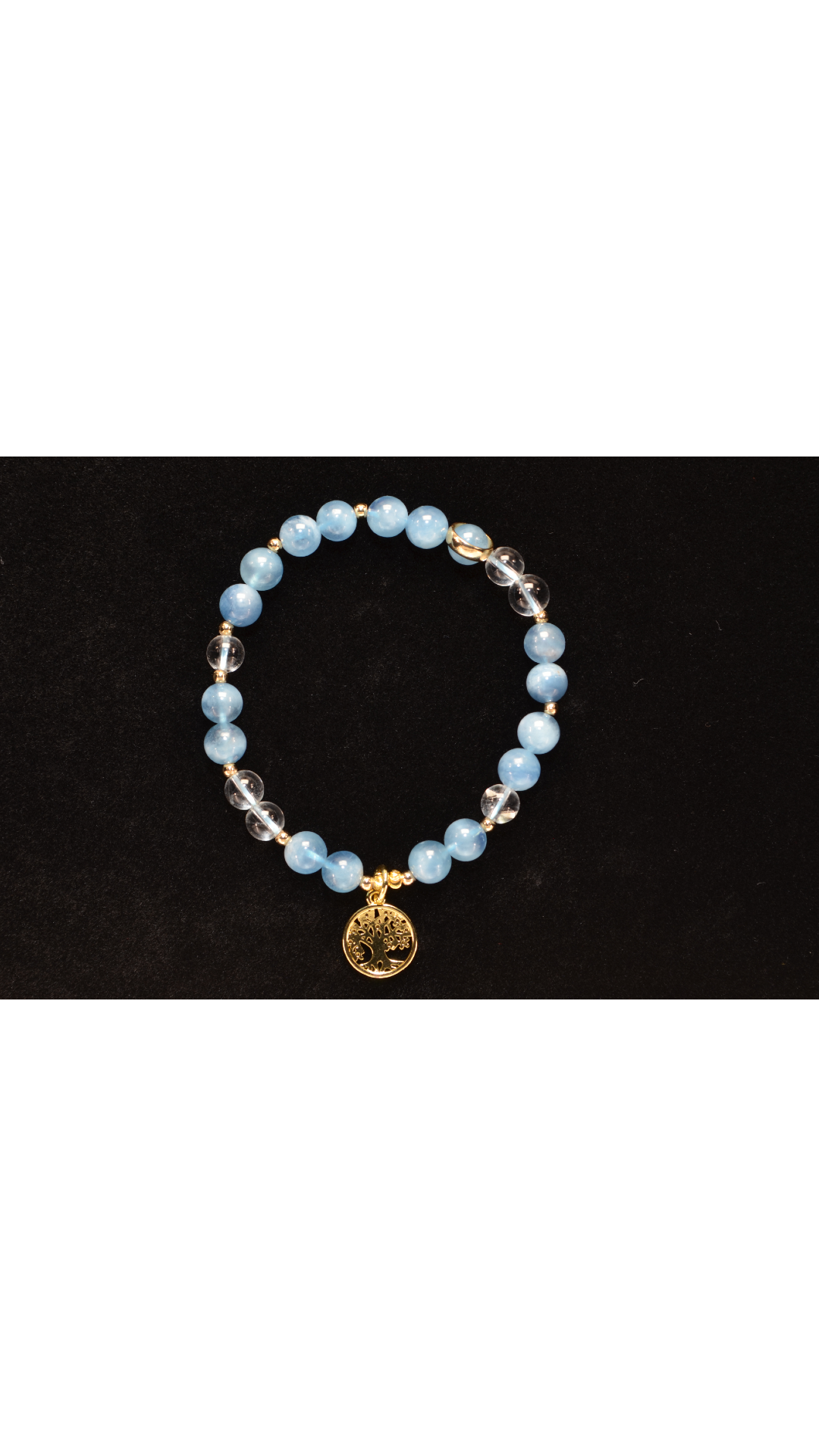 Serene Elegance Aquamarine Bracelet