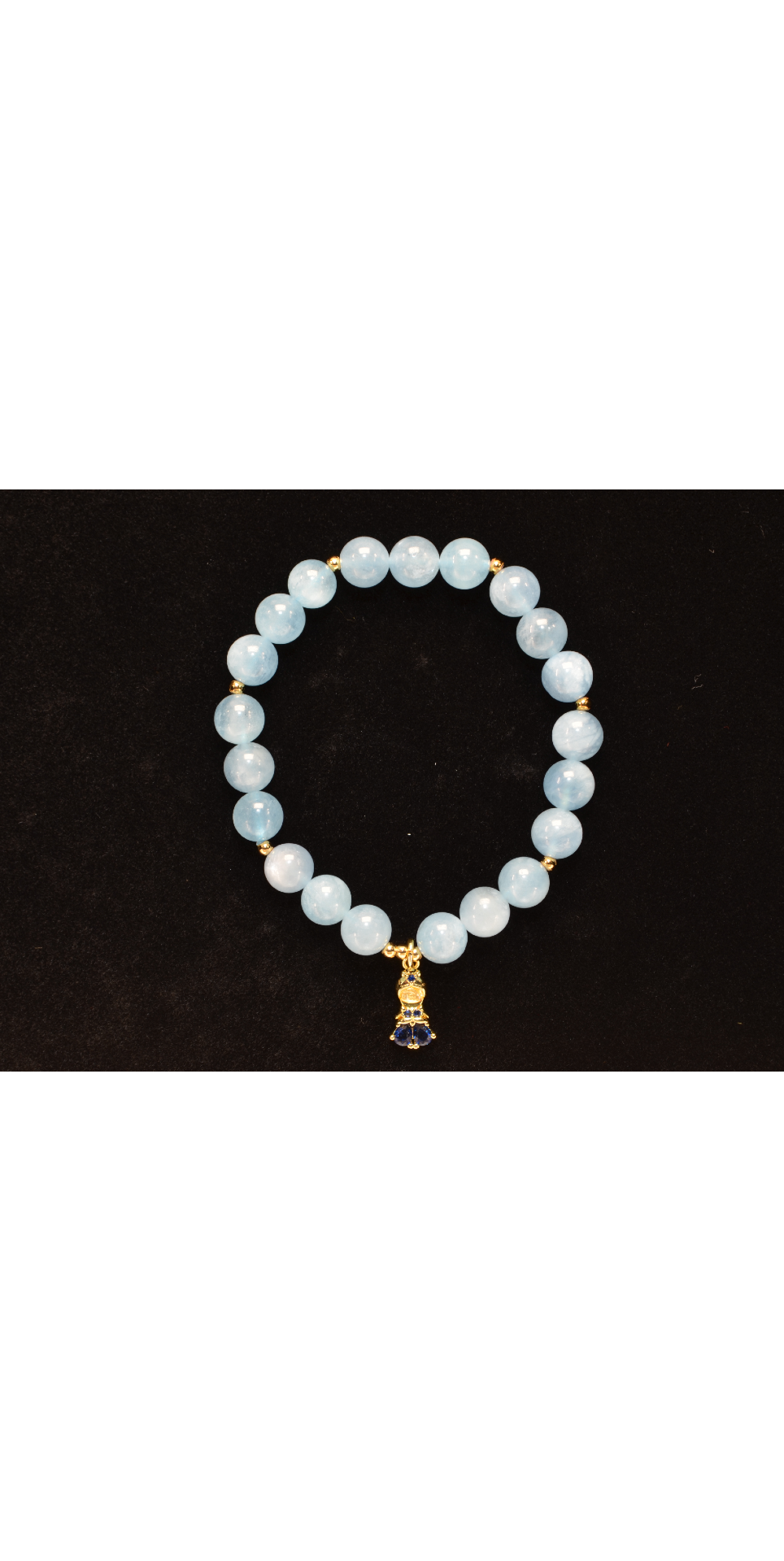 Tranquil Elegance Aquamarine Bracelet