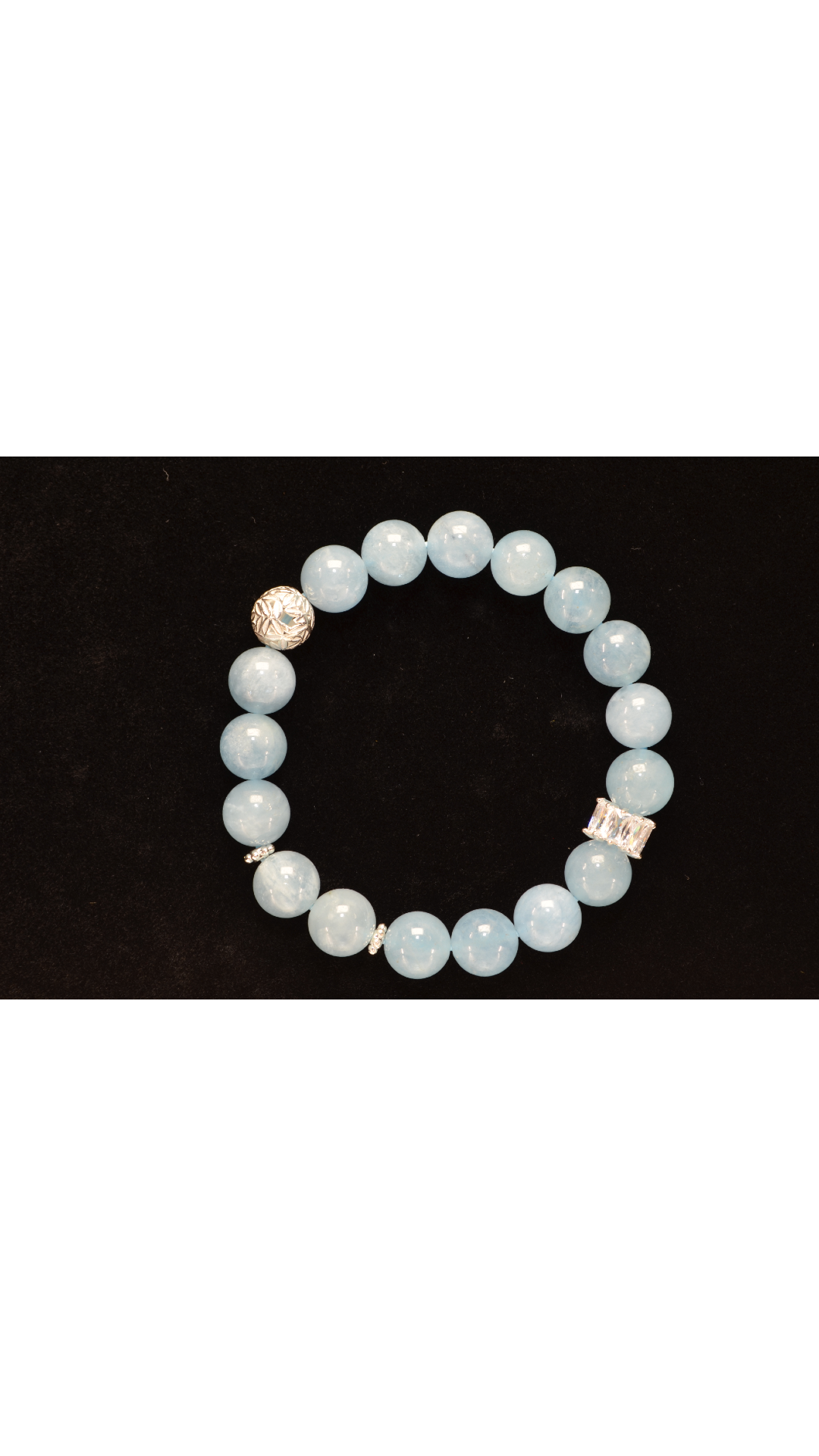 Elegant Aquamarine Serenity Bracelet