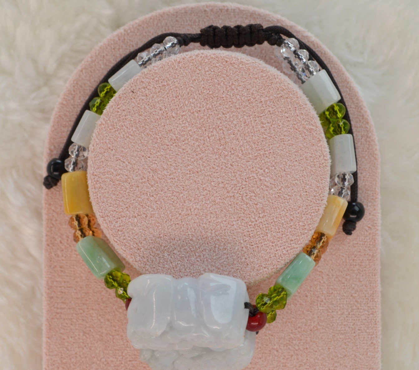 Double Pixiu Prosperity Bracelet - Burmese Jade