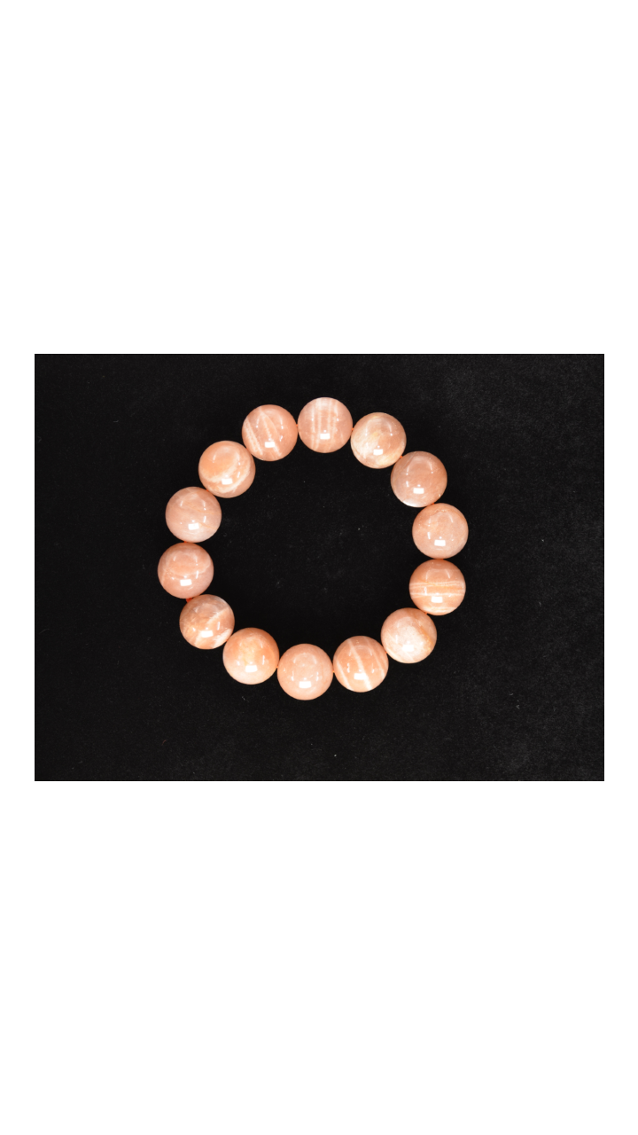Sunstone Prehnitet Bracelet