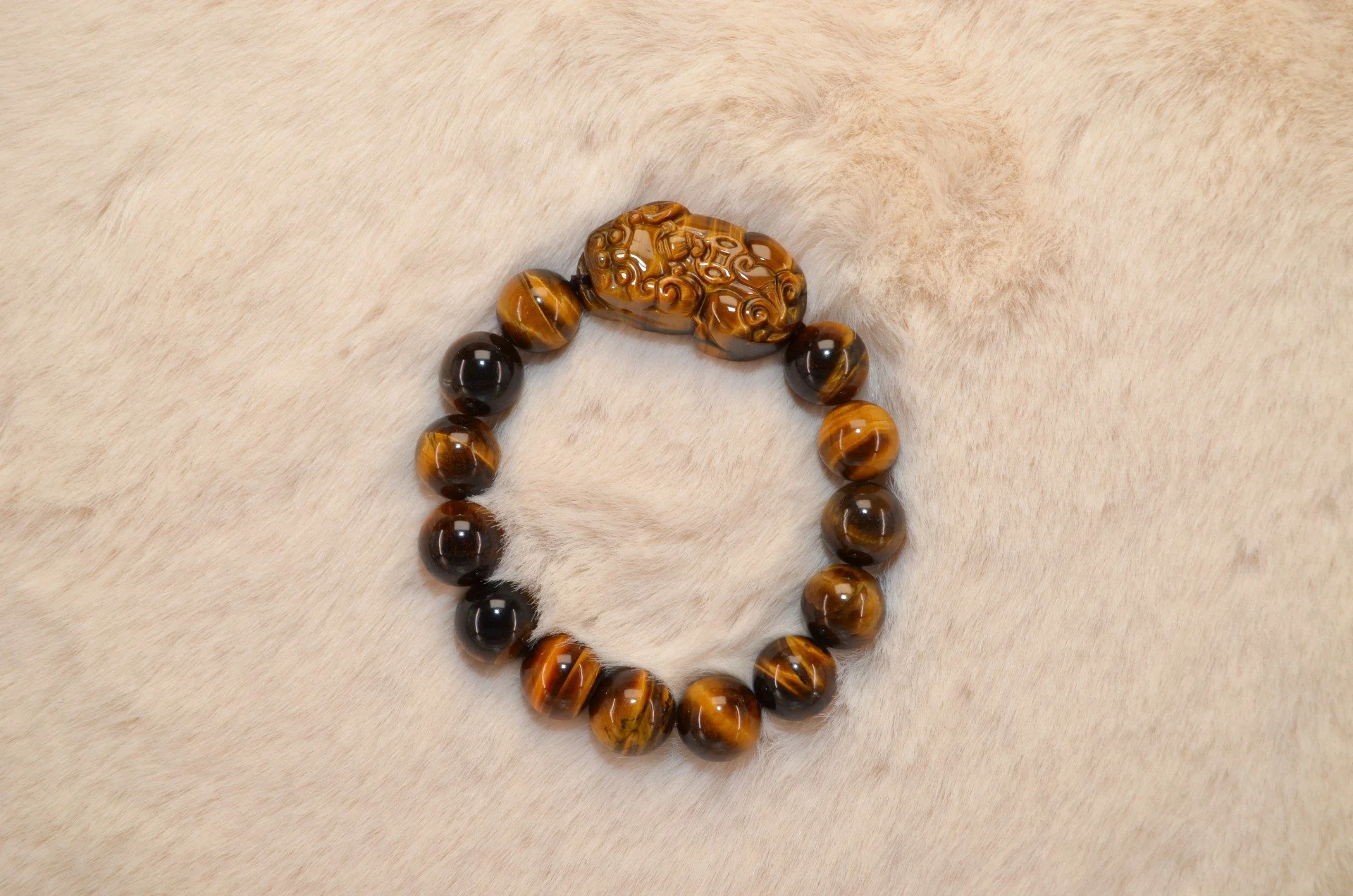 Pixiu Yellow Tiger Eye Stone Bracelet SQ9062539 (1).jpg