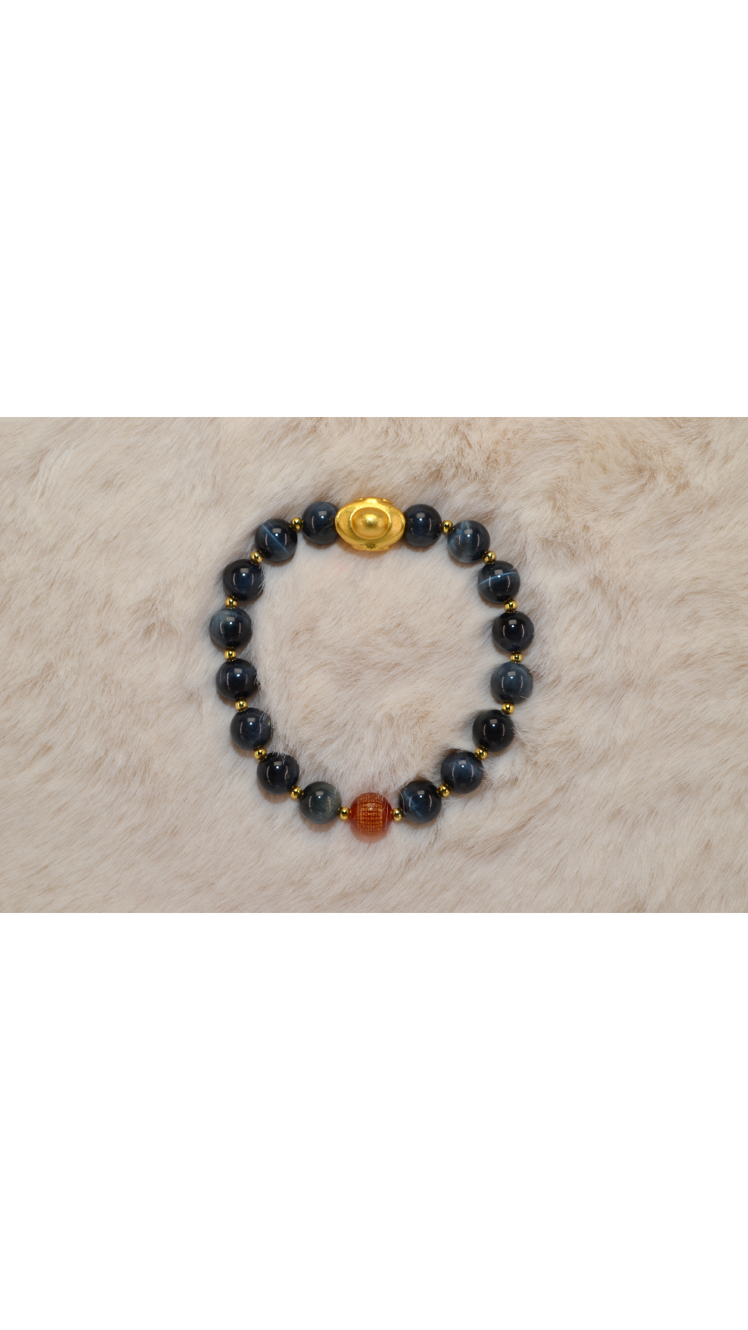 Blue Tiger's Eye Elegance Bracelet