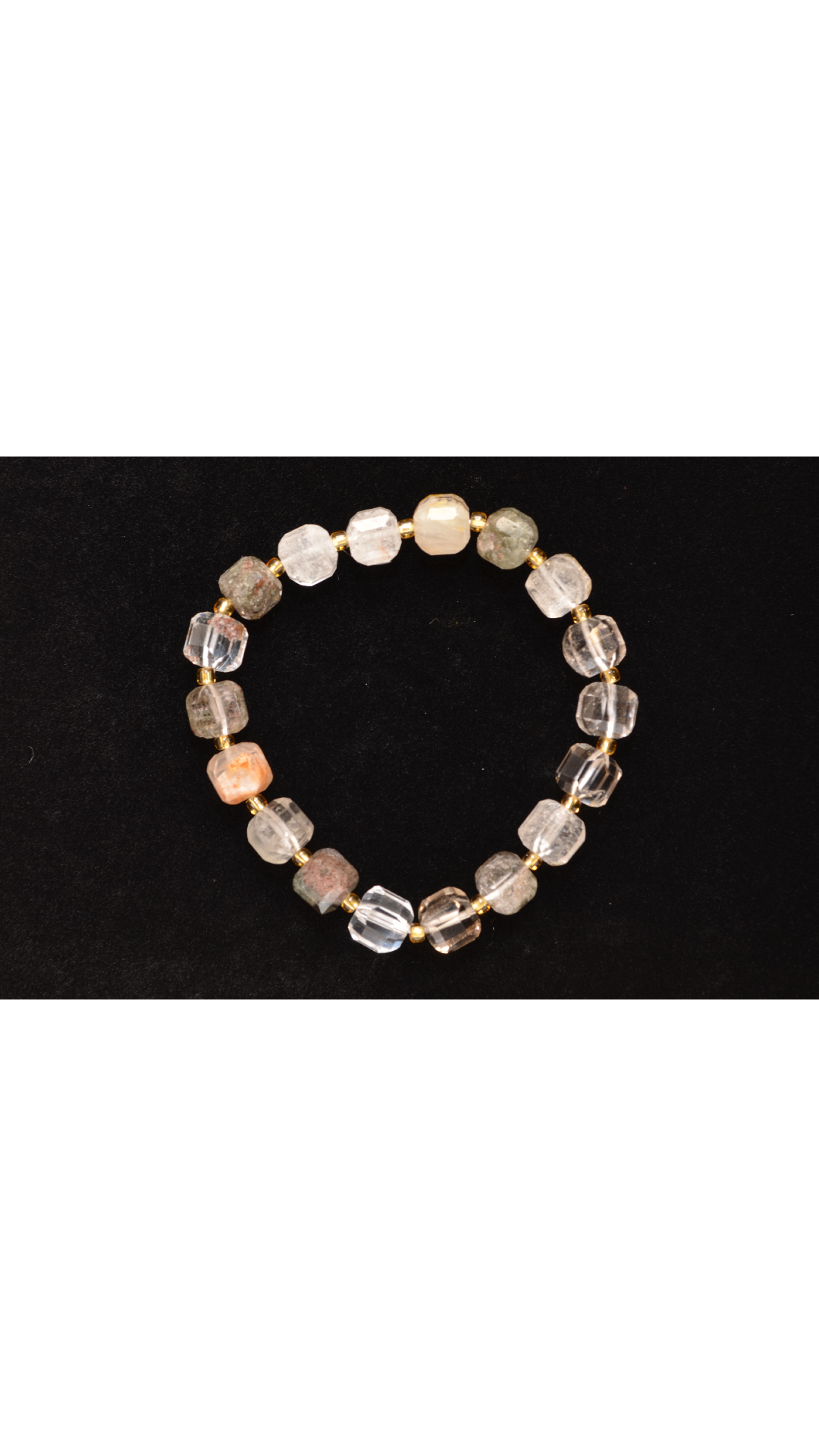 Green Phantom Quartz Bracelet