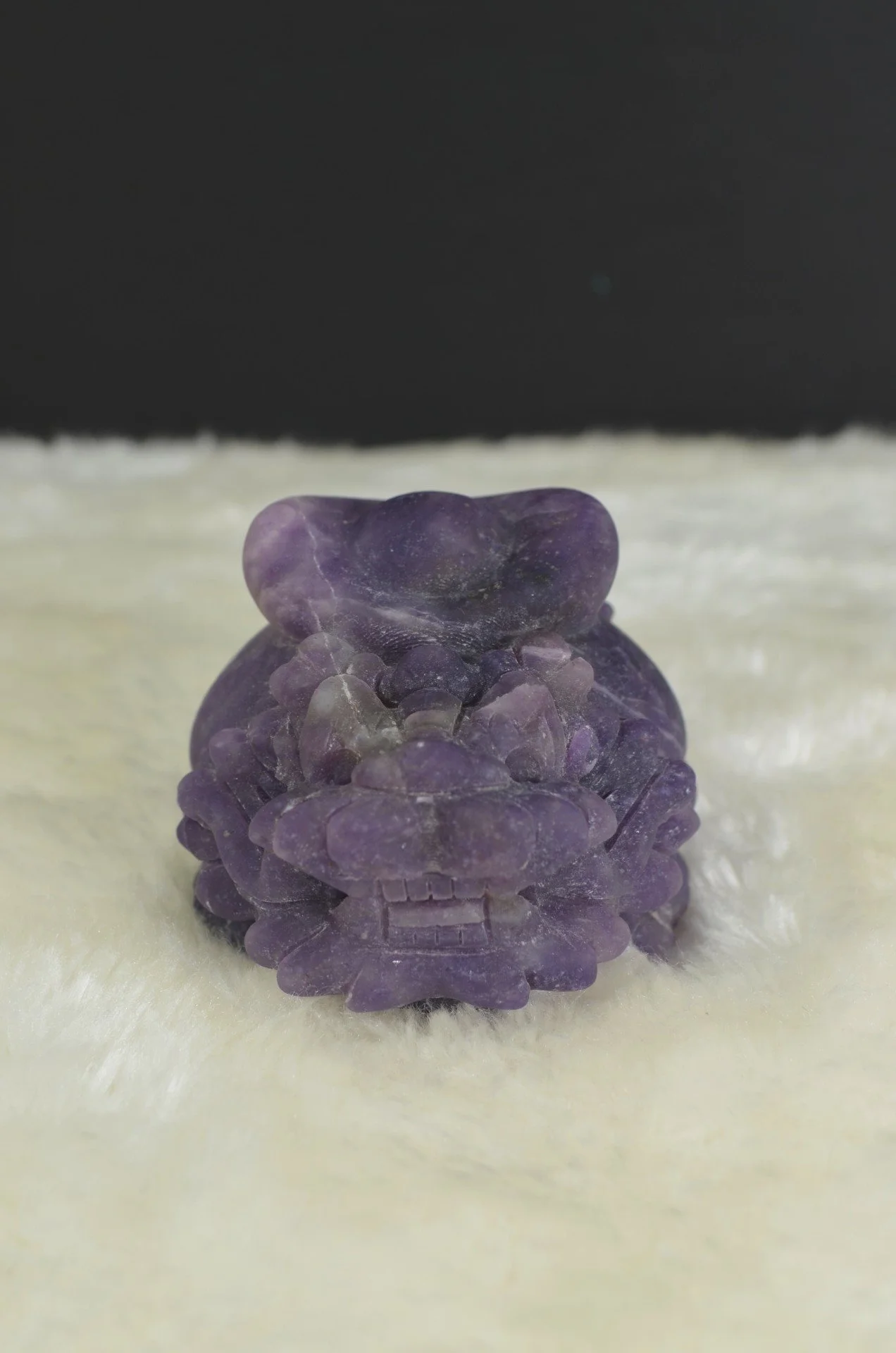 Amethyst Dragon Turtle for Prosperity & Protection